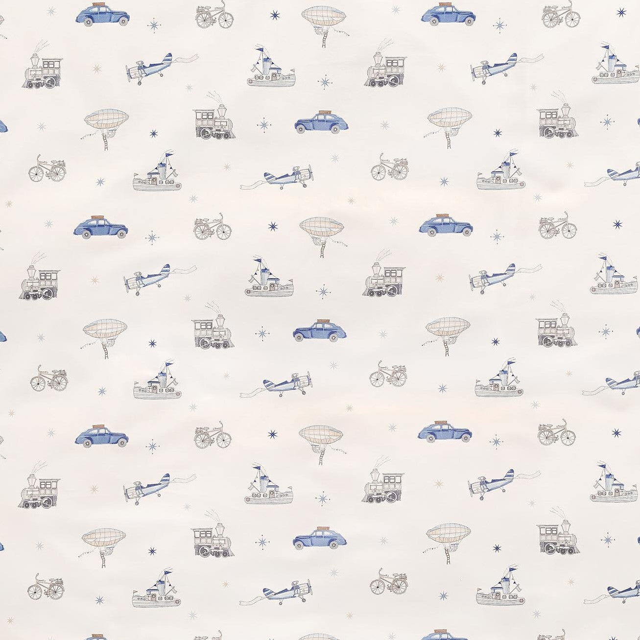 Transit Treasures Toddler Pillow - Blue - image 3