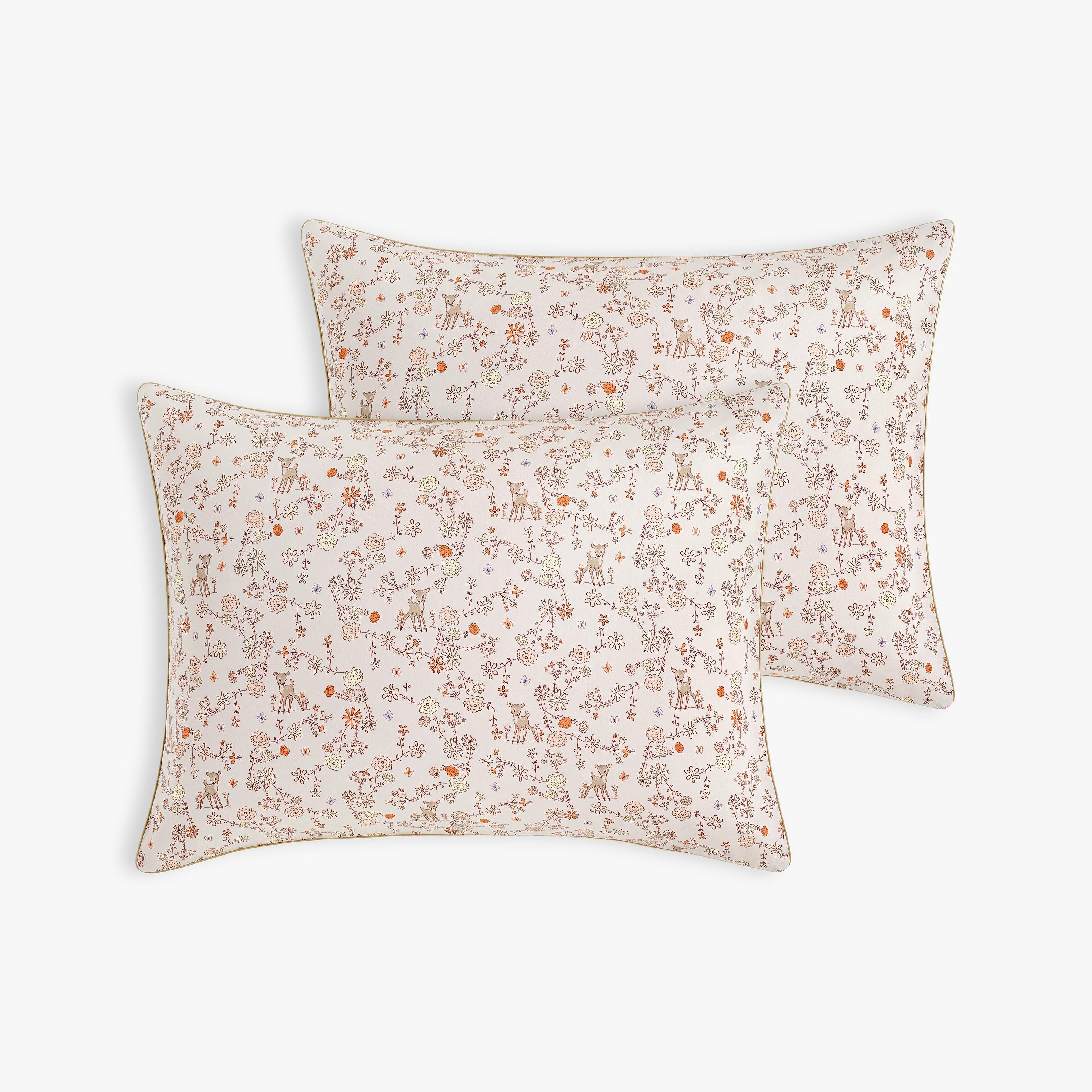 Into the Woodlands Standard Pillowcase Set - Ivory