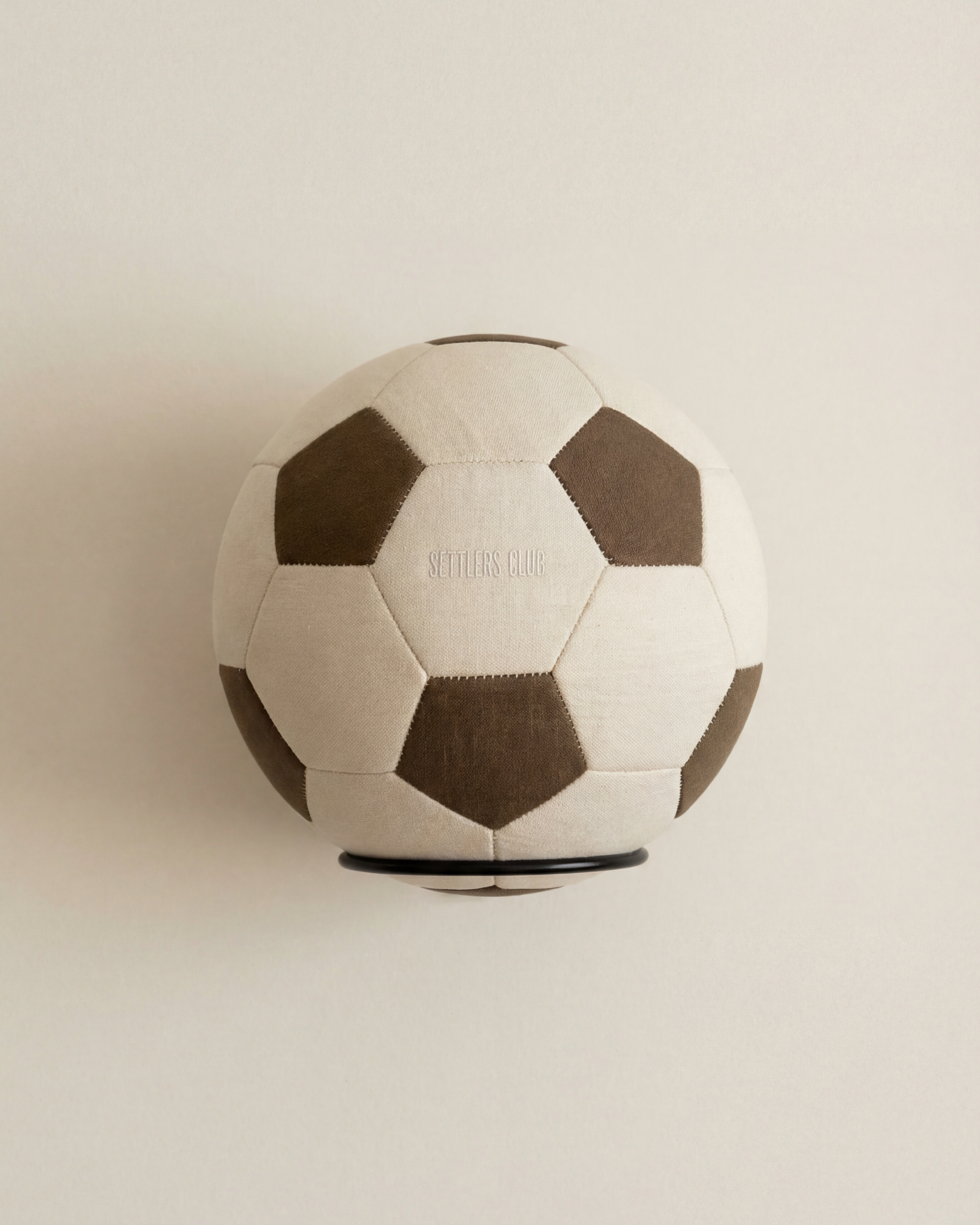 Linen Soccer Ball Art - image 3