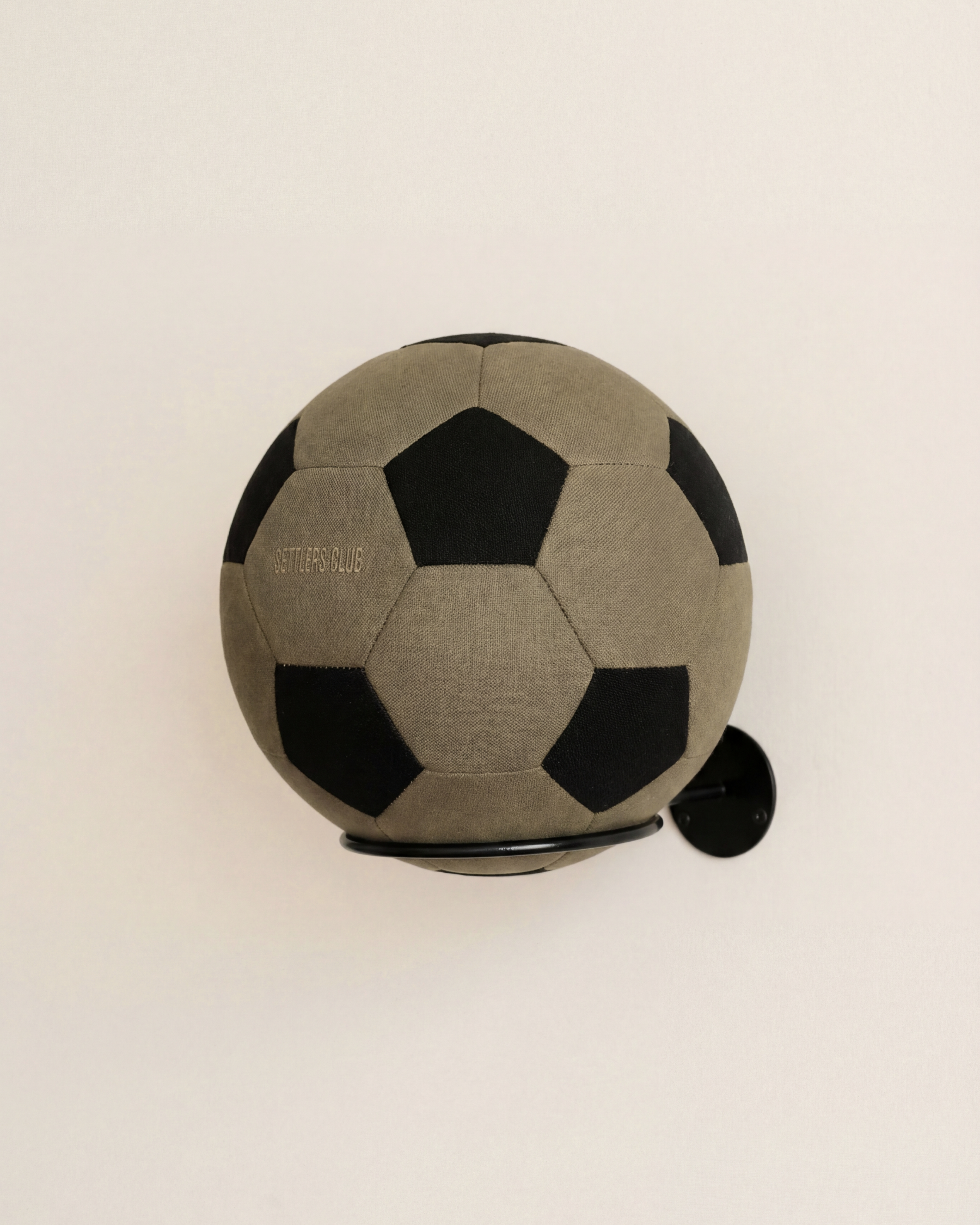 Linen Soccer Ball Art - image 8