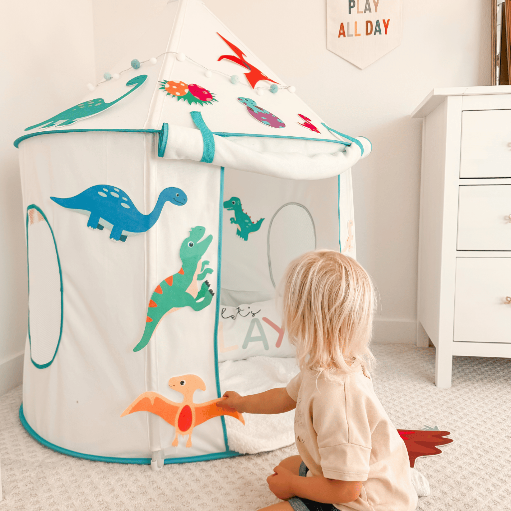 Dinosaur Stickers Add-On to Tent - image 3