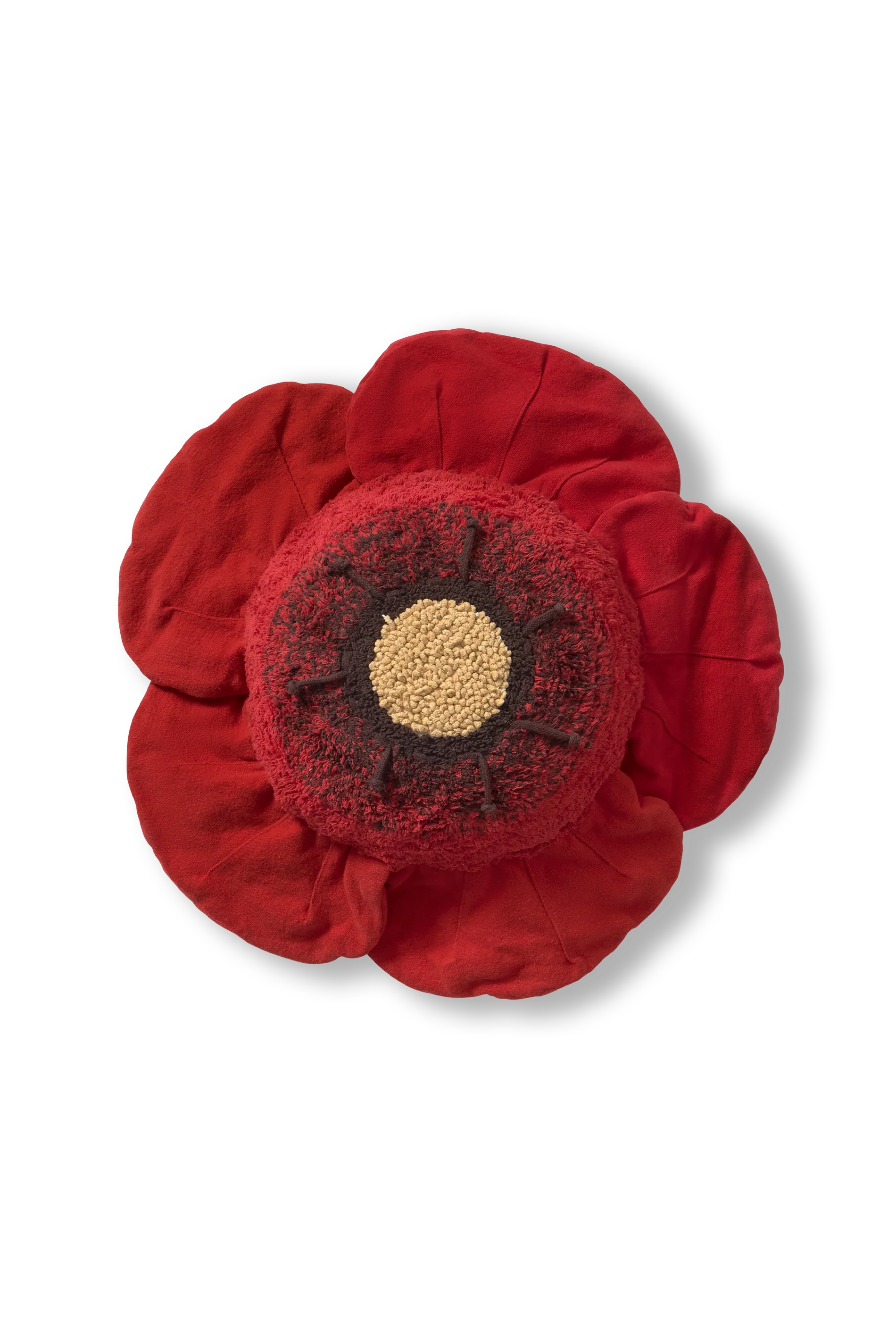 Red Poppy Floor Cushion
