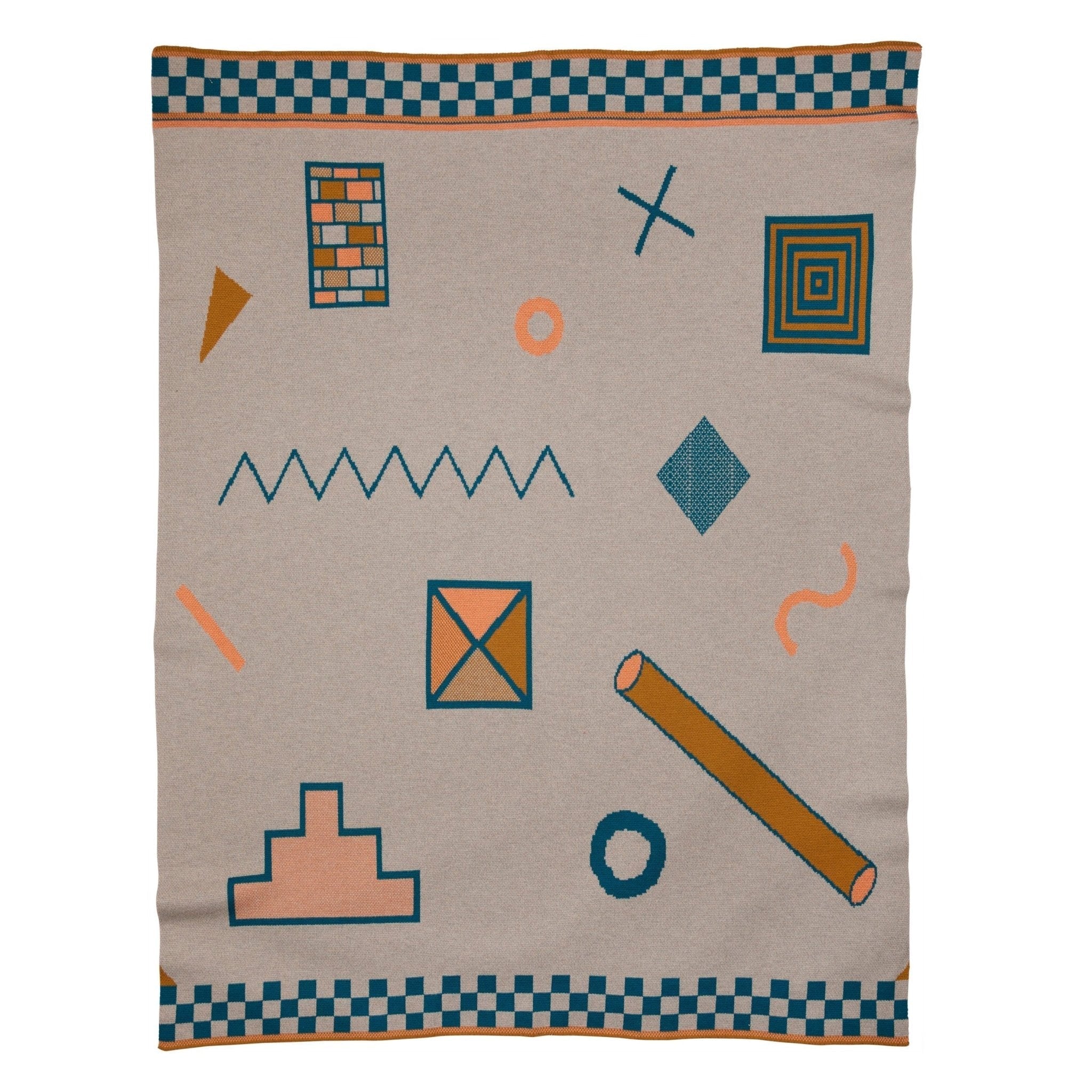 Shapes Knit Blanket - image 5