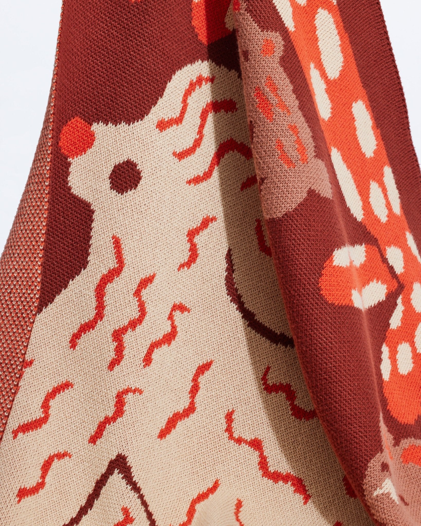 Bow Wow Knit Midi Blanket - image 4
