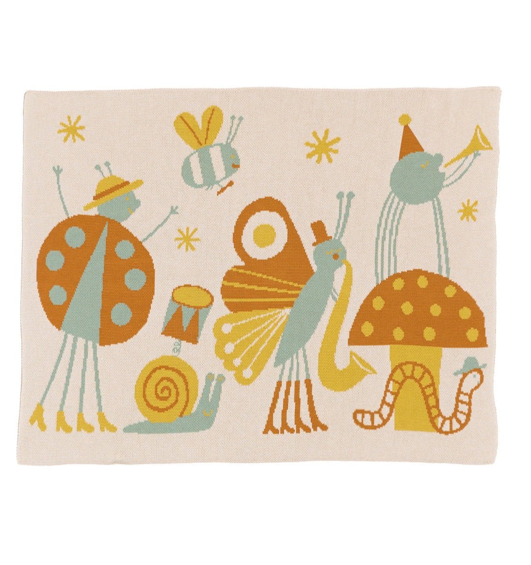 Bug Band Knit Mini Blanket - Personalization Available - image 12