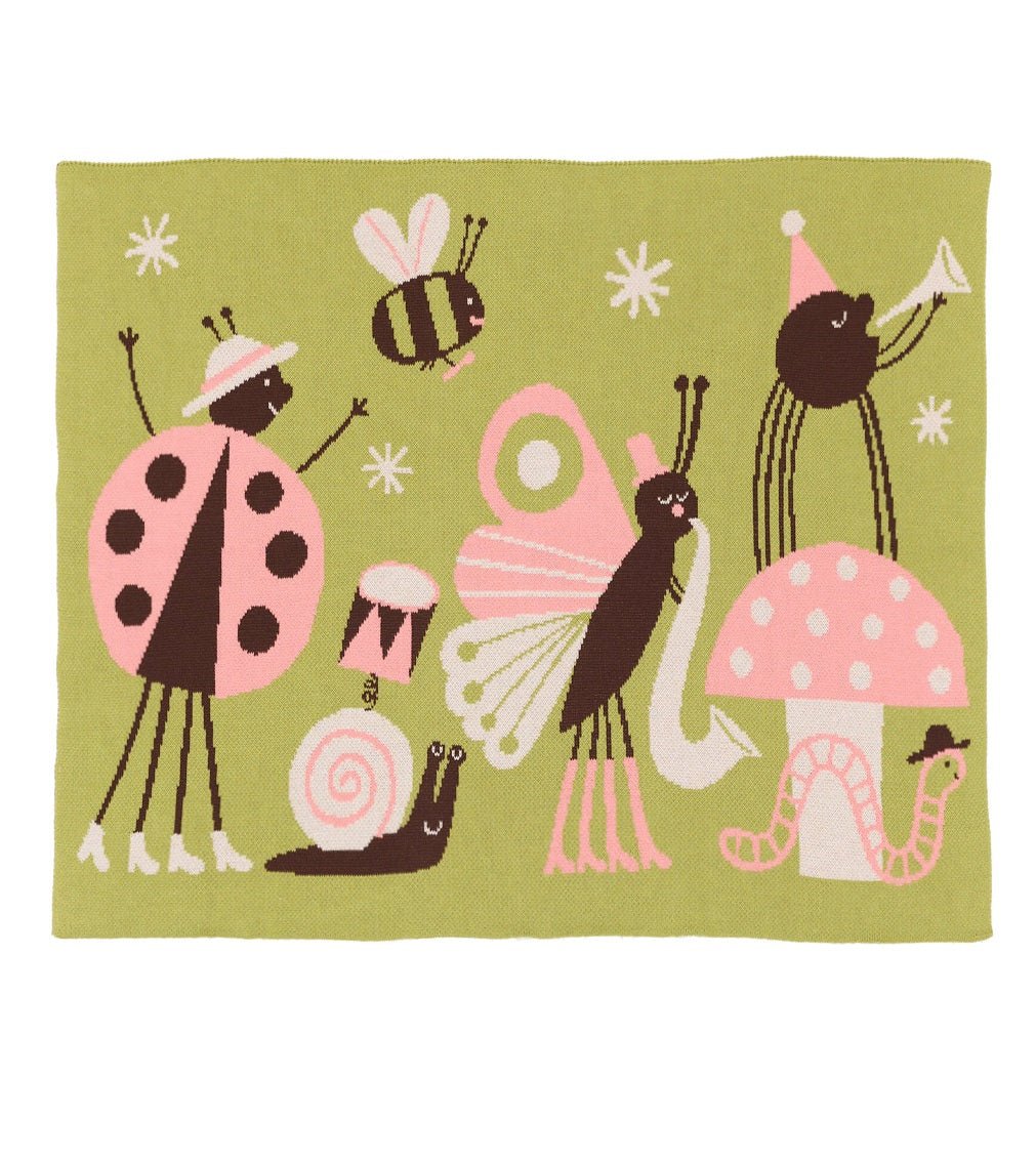 Bug Band Knit Mini Blanket - Personalization Available - image 8