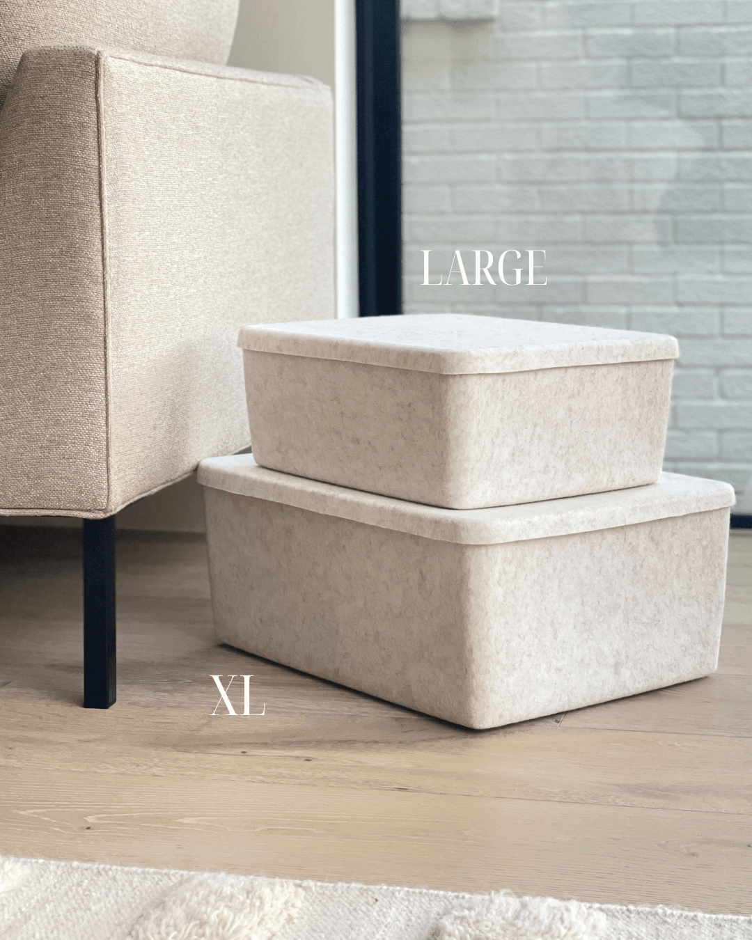 The Sculpted Bin - Large with Lid - image 8