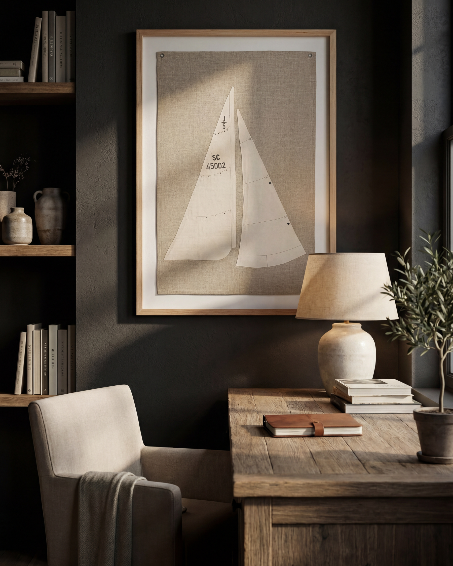 Settlers Sail Flag Art - image 8