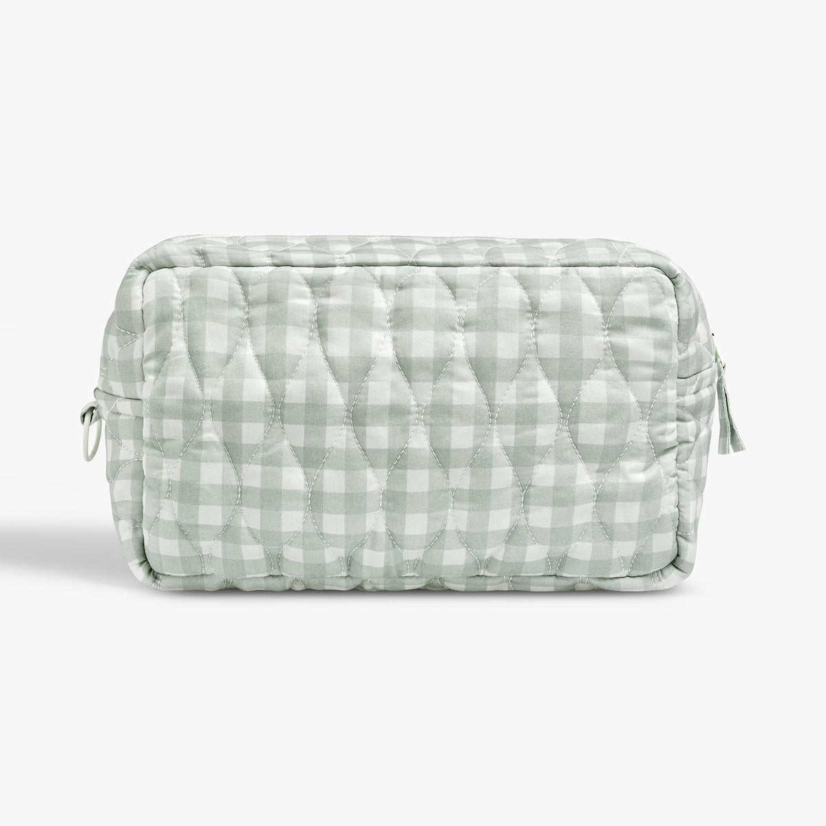 Toiletry Pouch - Green Gingham - image 2