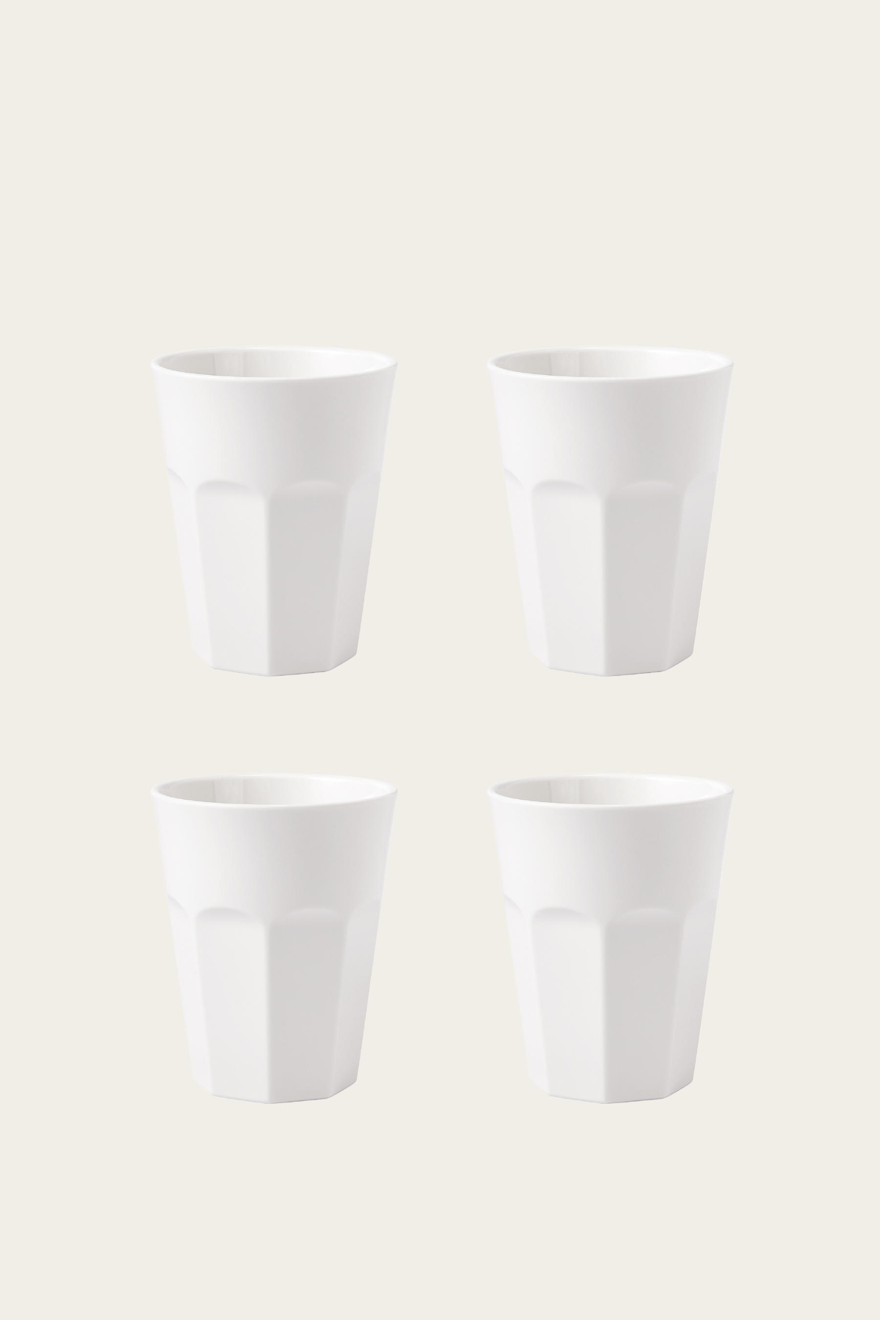 4 Cup Set - Ivory - image 1