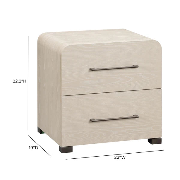 Marissa Ash 2-Drawer Nightstand - image 5