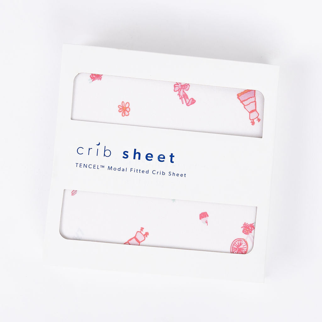 Sheet and Blanket Set - Kiss Me Goodnight Print - image 3