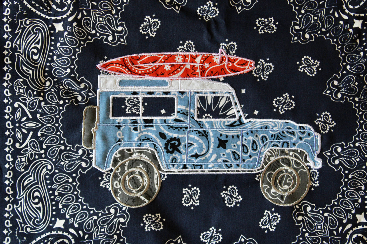 Land Rover Bandana Art - Blue - image 2