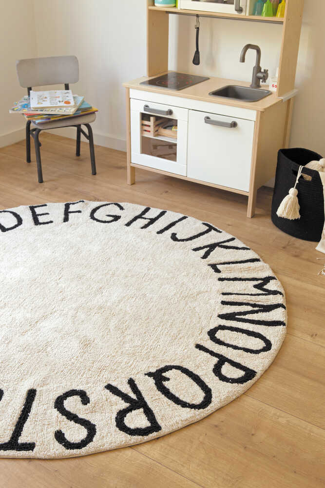 Washable Cotton ABC Rug - image 7