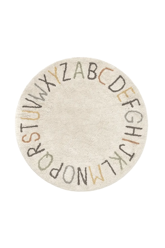 Washable Cotton ABC Rug - image 8