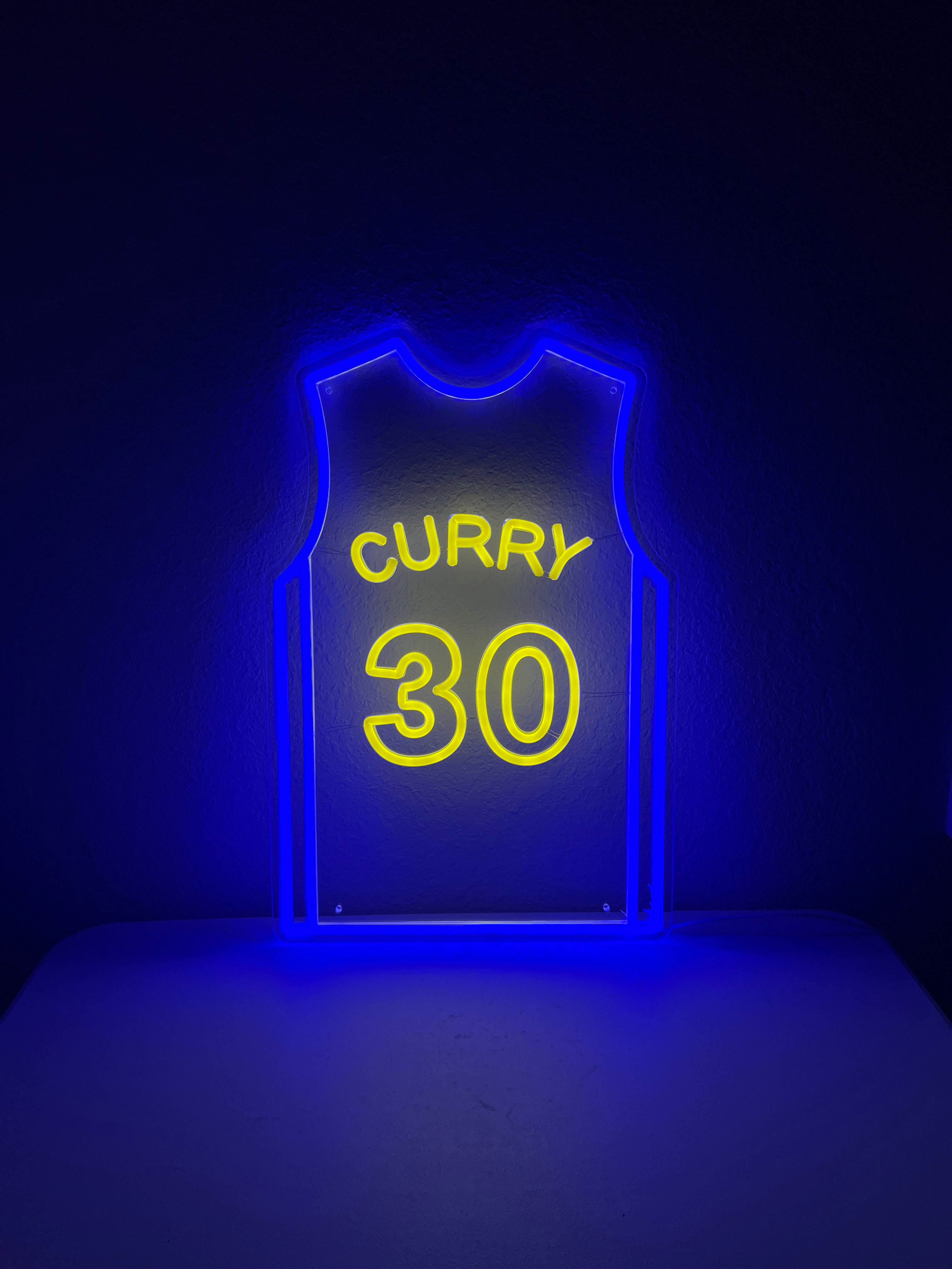 LED Jersey Sign - Curry #30 - image 3