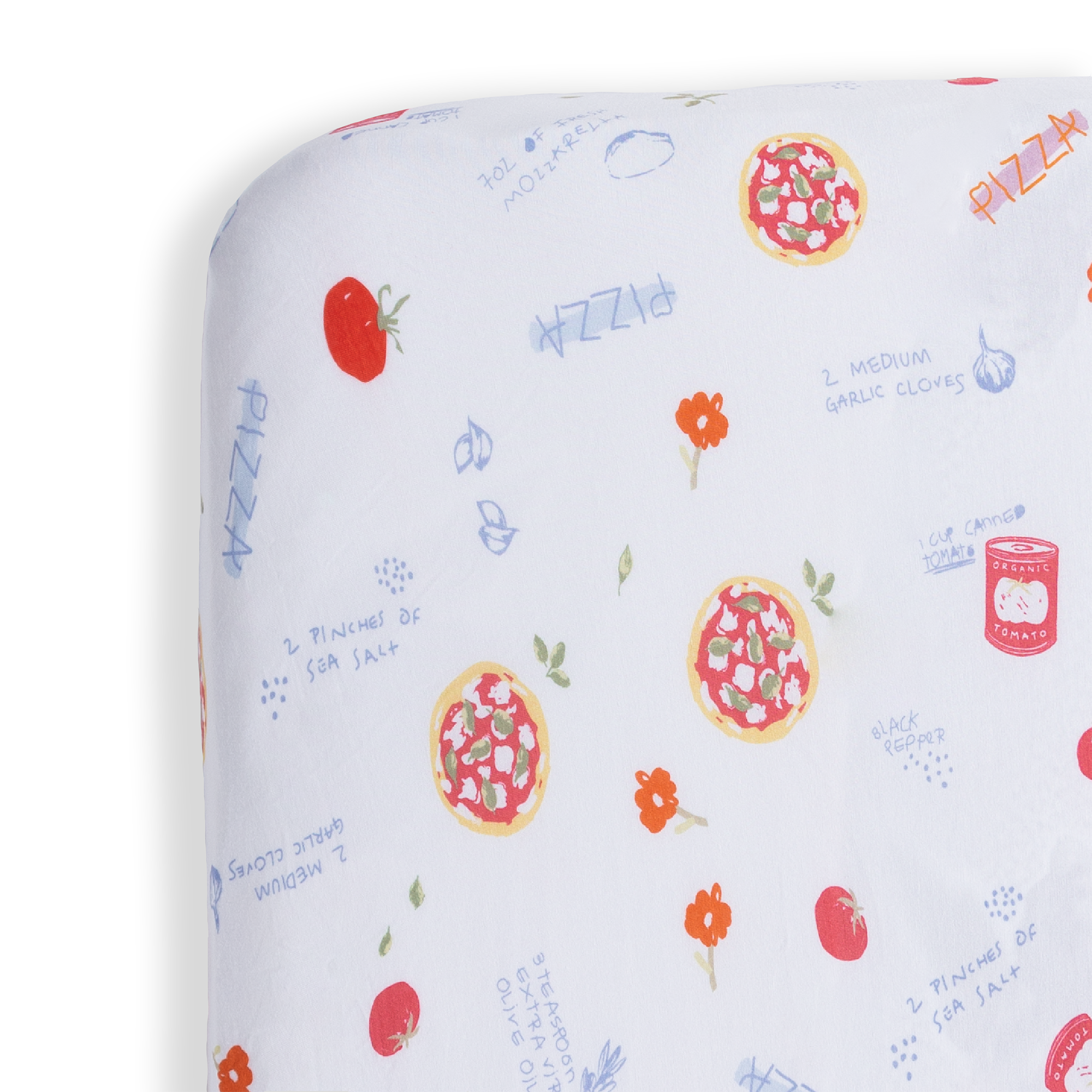 Sheet and Blanket Set - Pizza My Heart Print - image 3