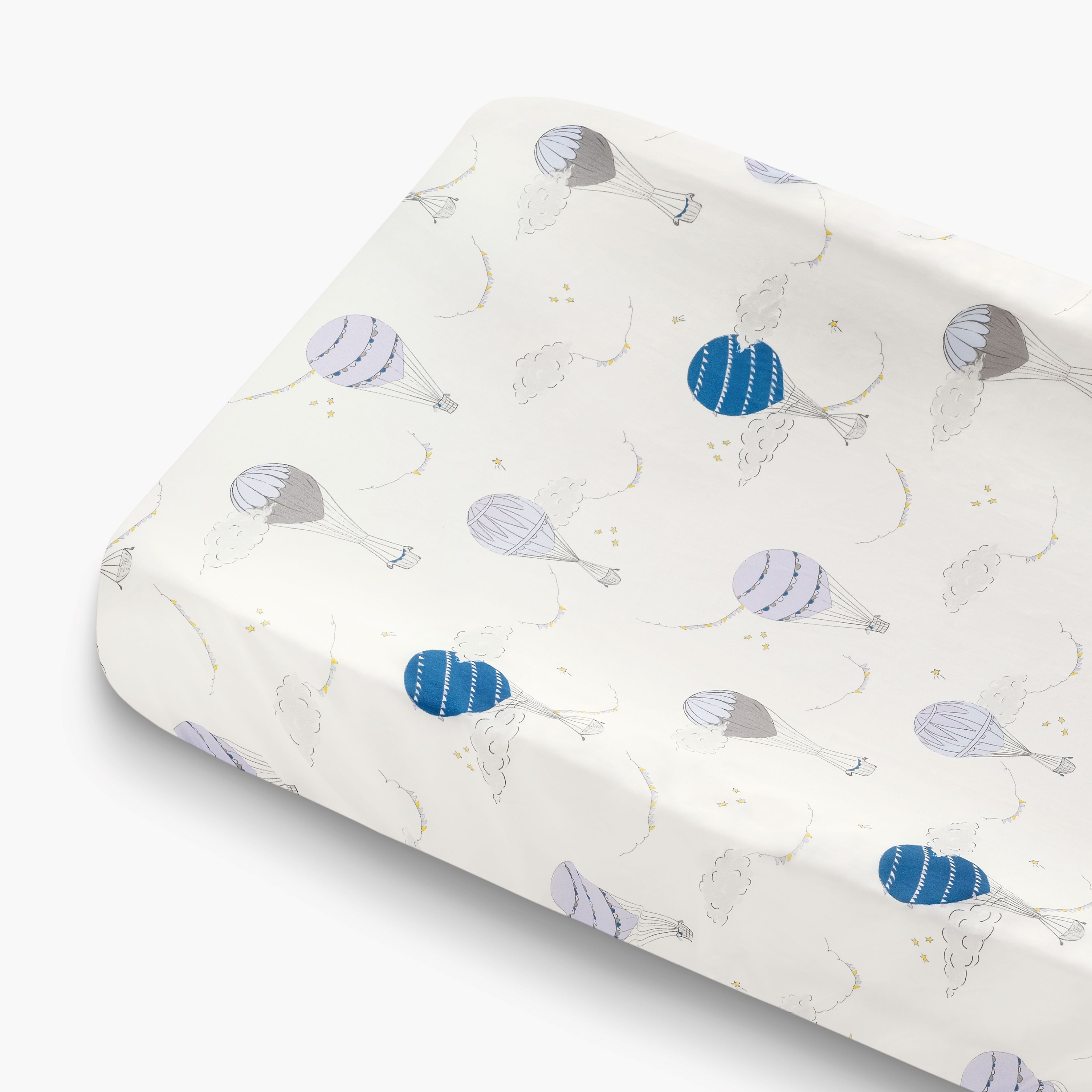 Touch The Sky Changing Pad Cover - Blue
