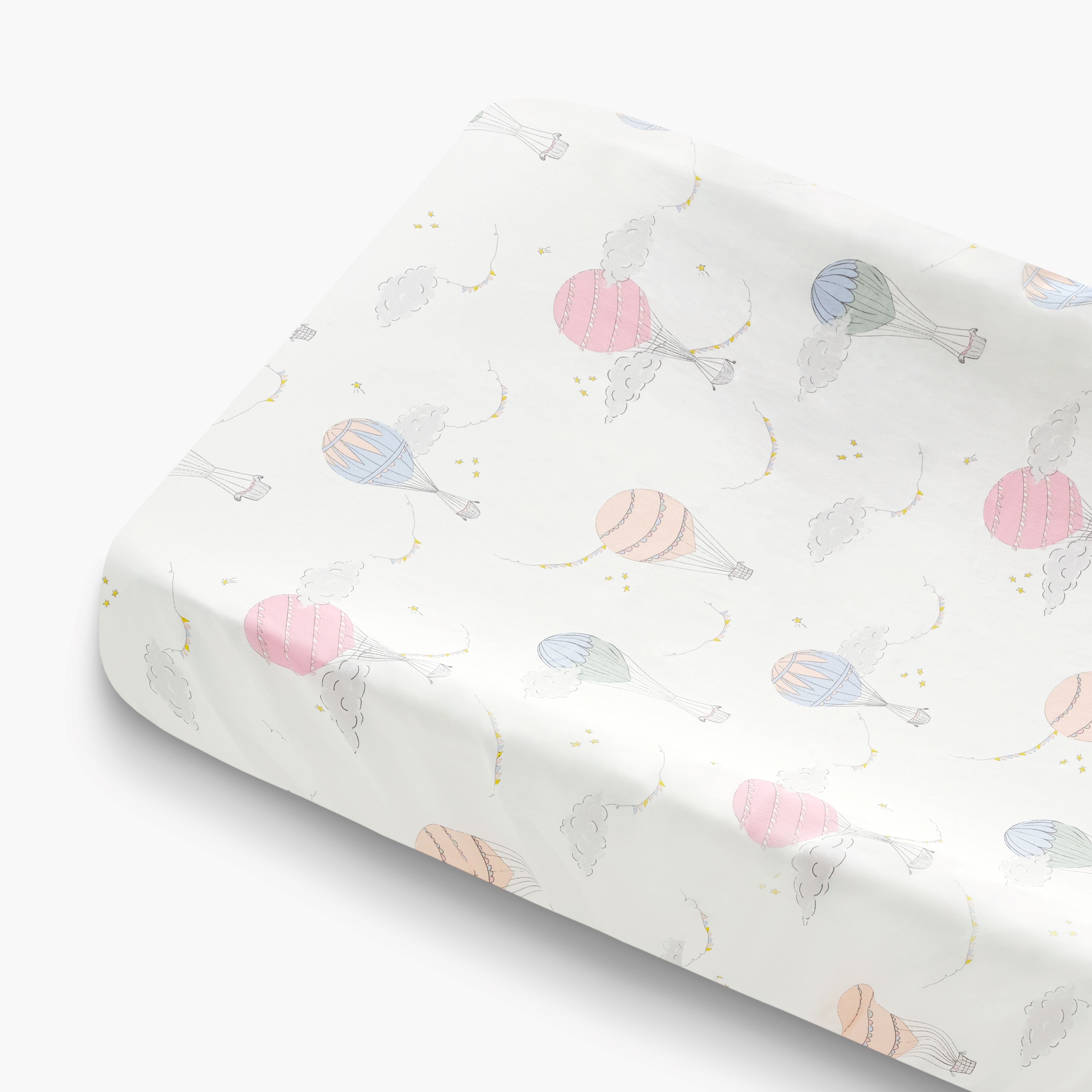 Touch The Sky Changing Pad Cover - Pink