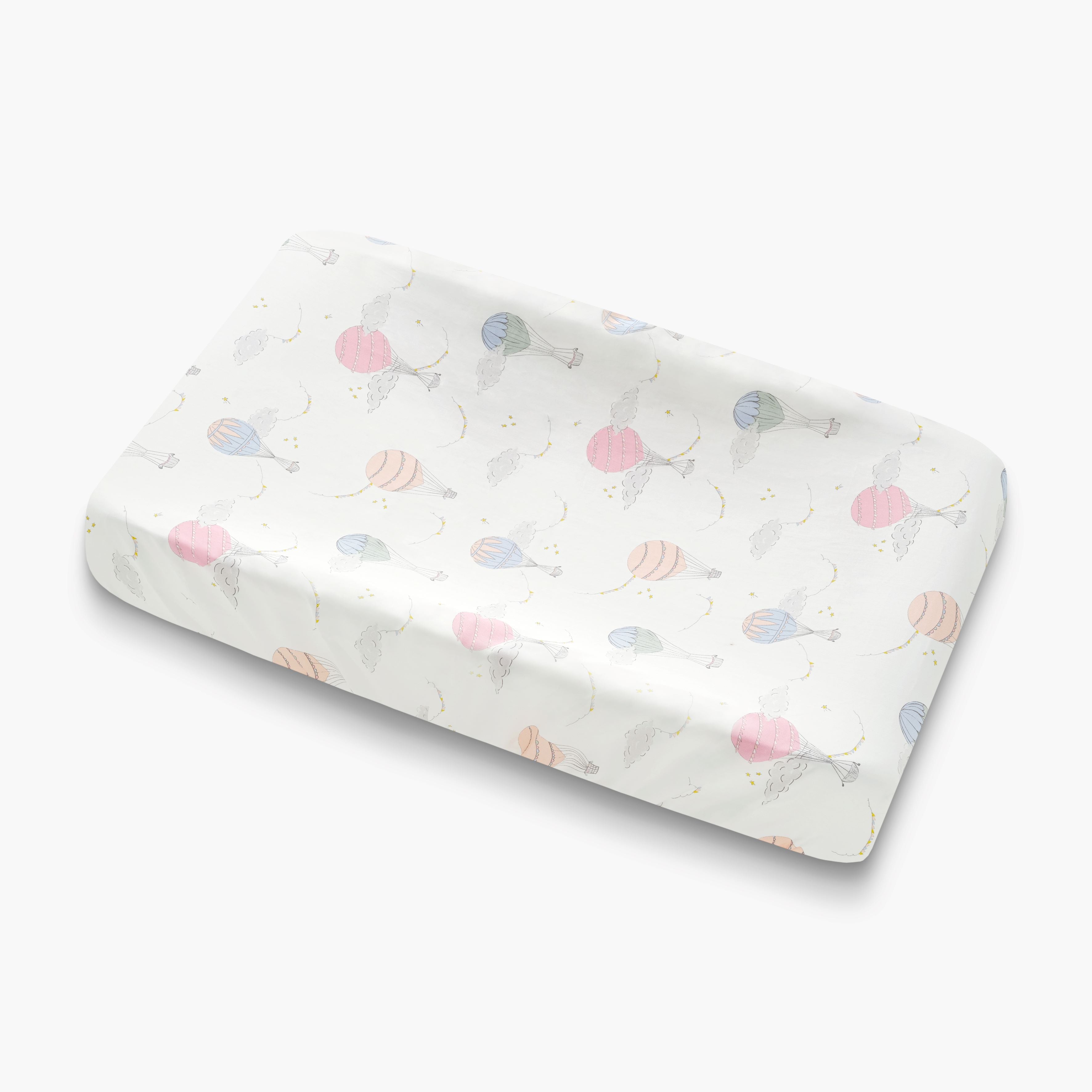 Touch The Sky Changing Pad Cover - Pink