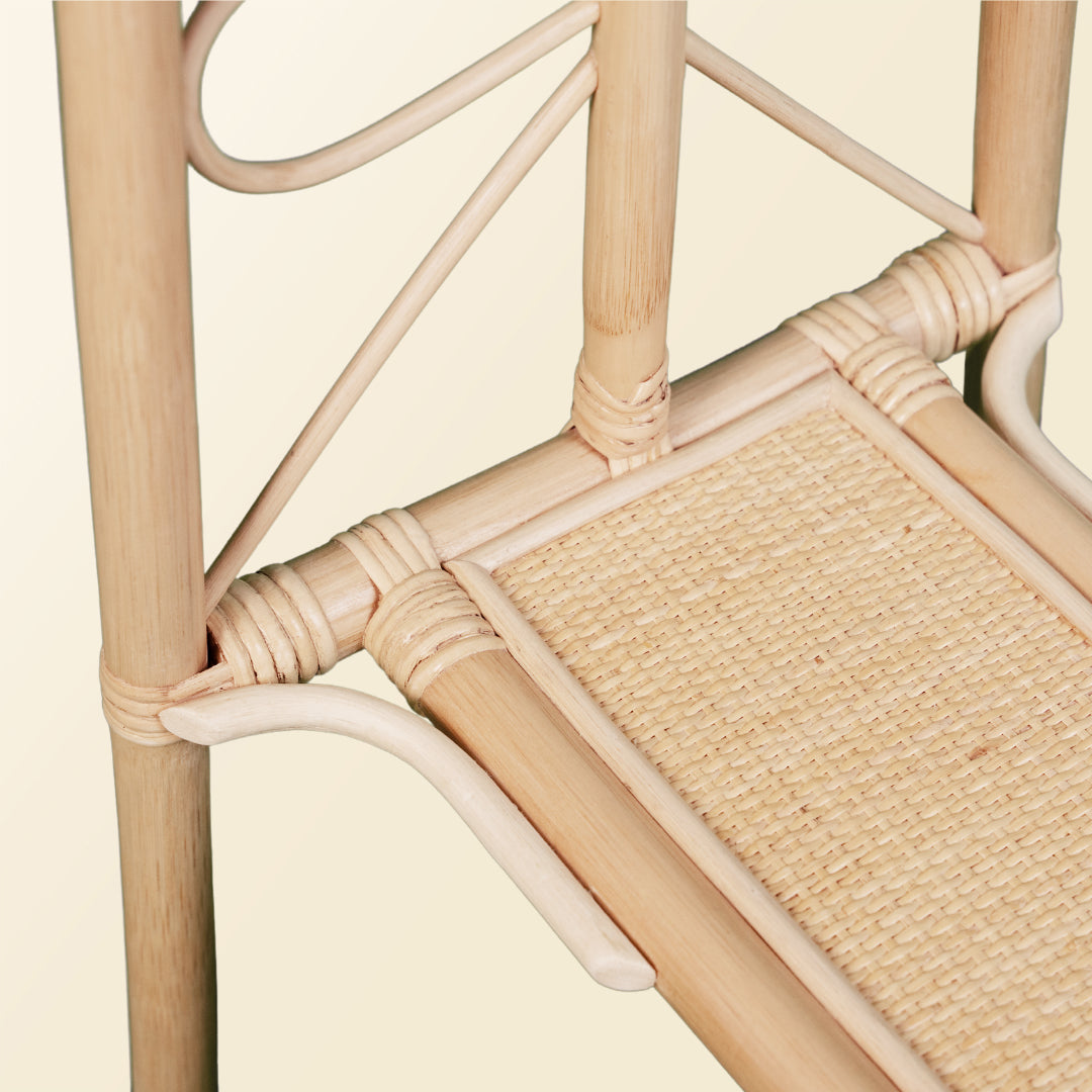Rattan Kids Montessori Clothing Rack - image 9