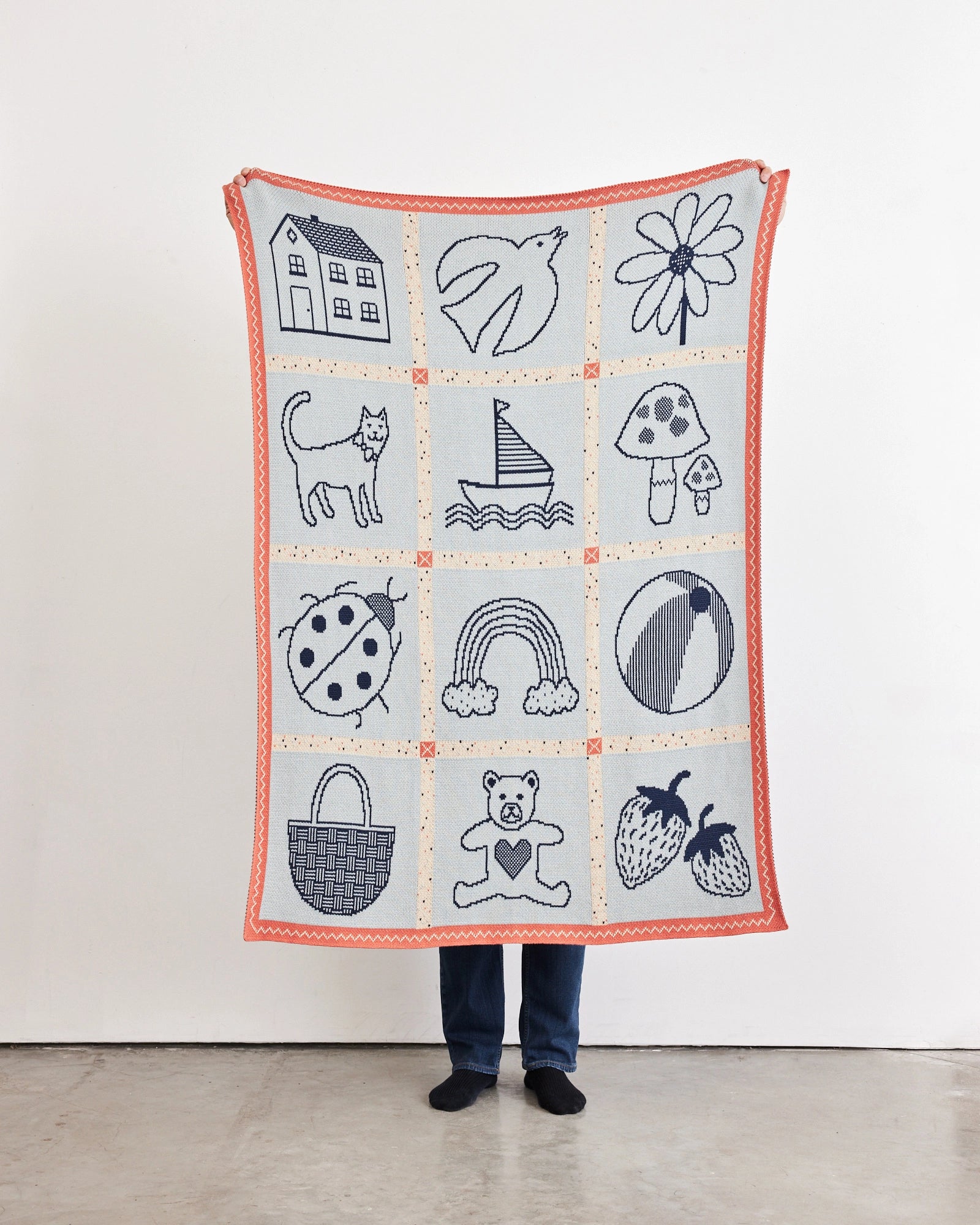 Baby's Things Knit Midi Blanket - Personalization Available - image 6