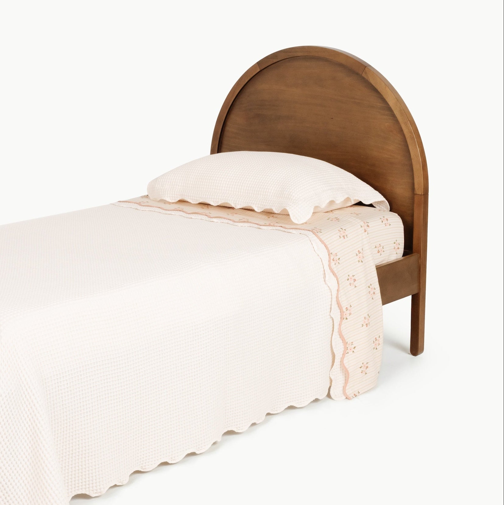 Waffle Knit Coverlet Set - image 6