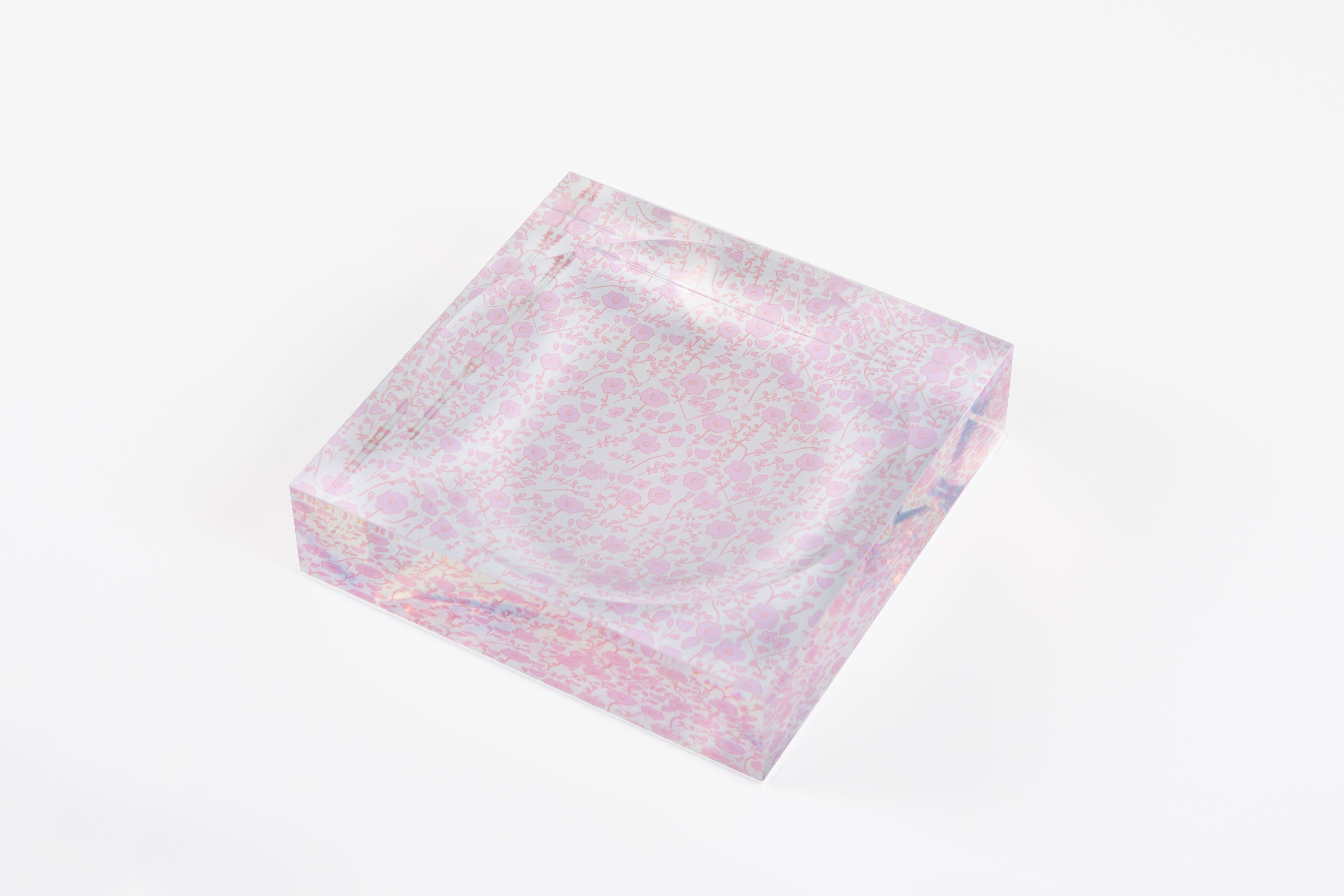 Blooming Toile Candy Dish - Blush - image 3