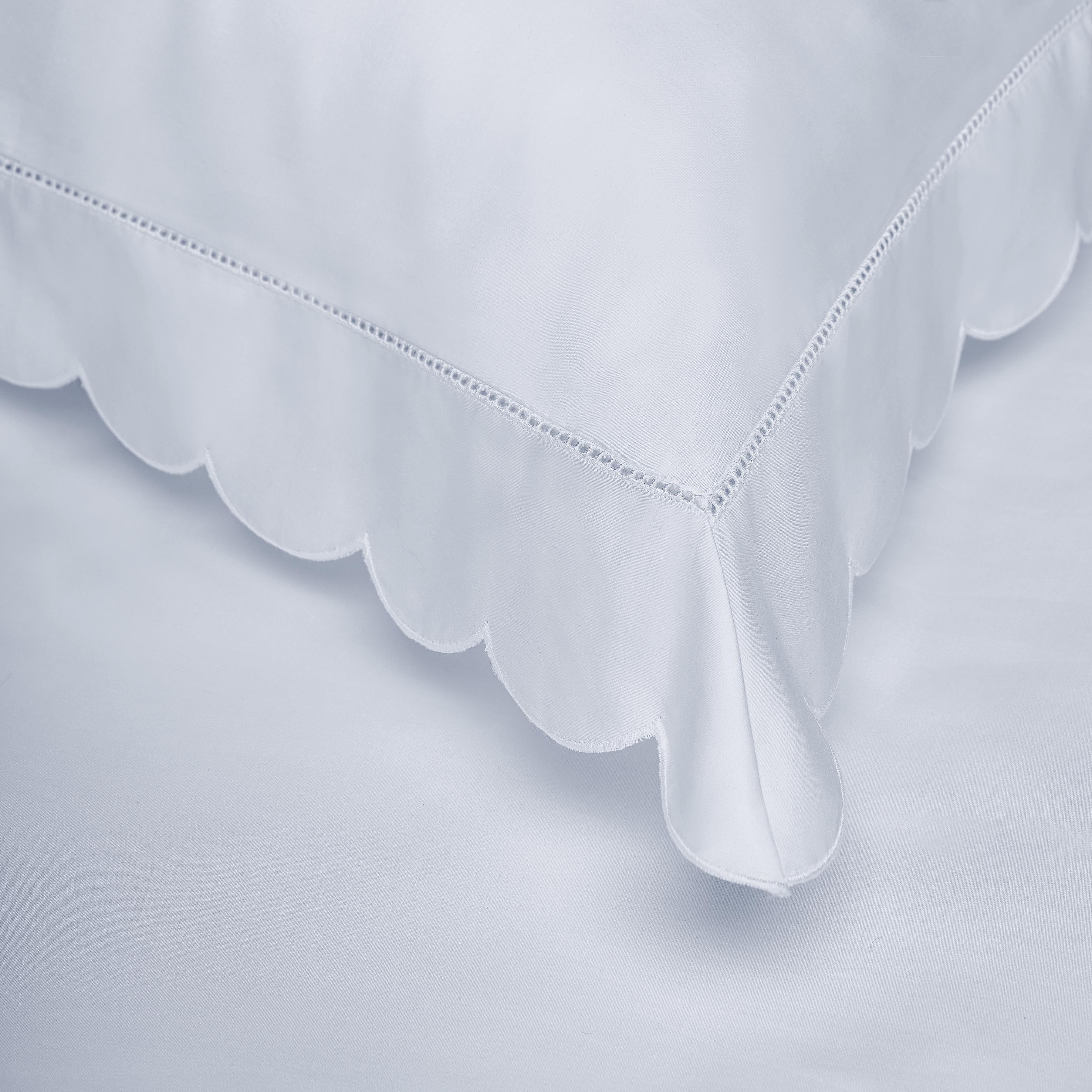 Scalloped Starlight Standard Pillowcase Set - Blue - image 3