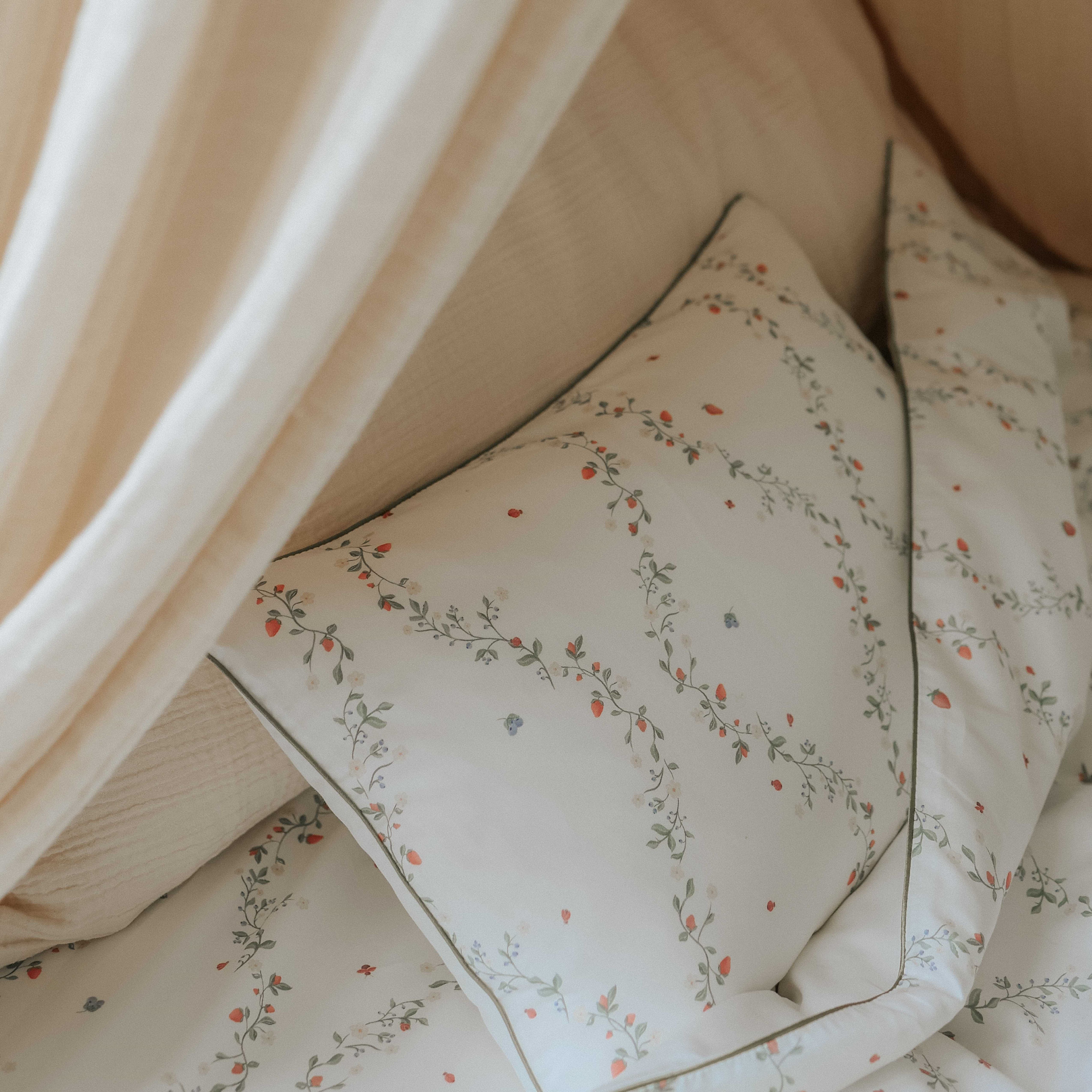 Botanical Berries Toddler Pillow - Ivory - image 6