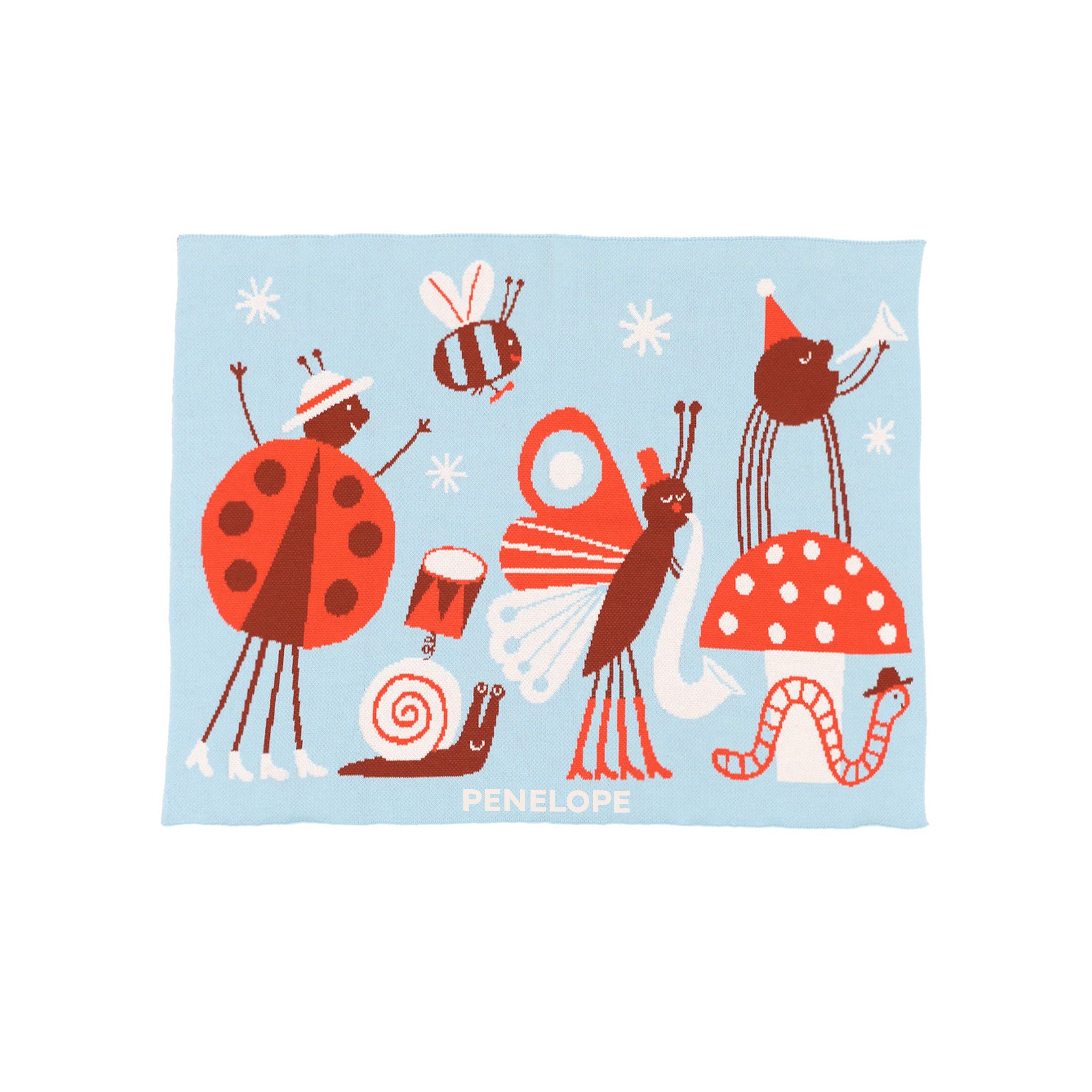Bug Band Knit Mini Blanket - Personalization Available - image 4