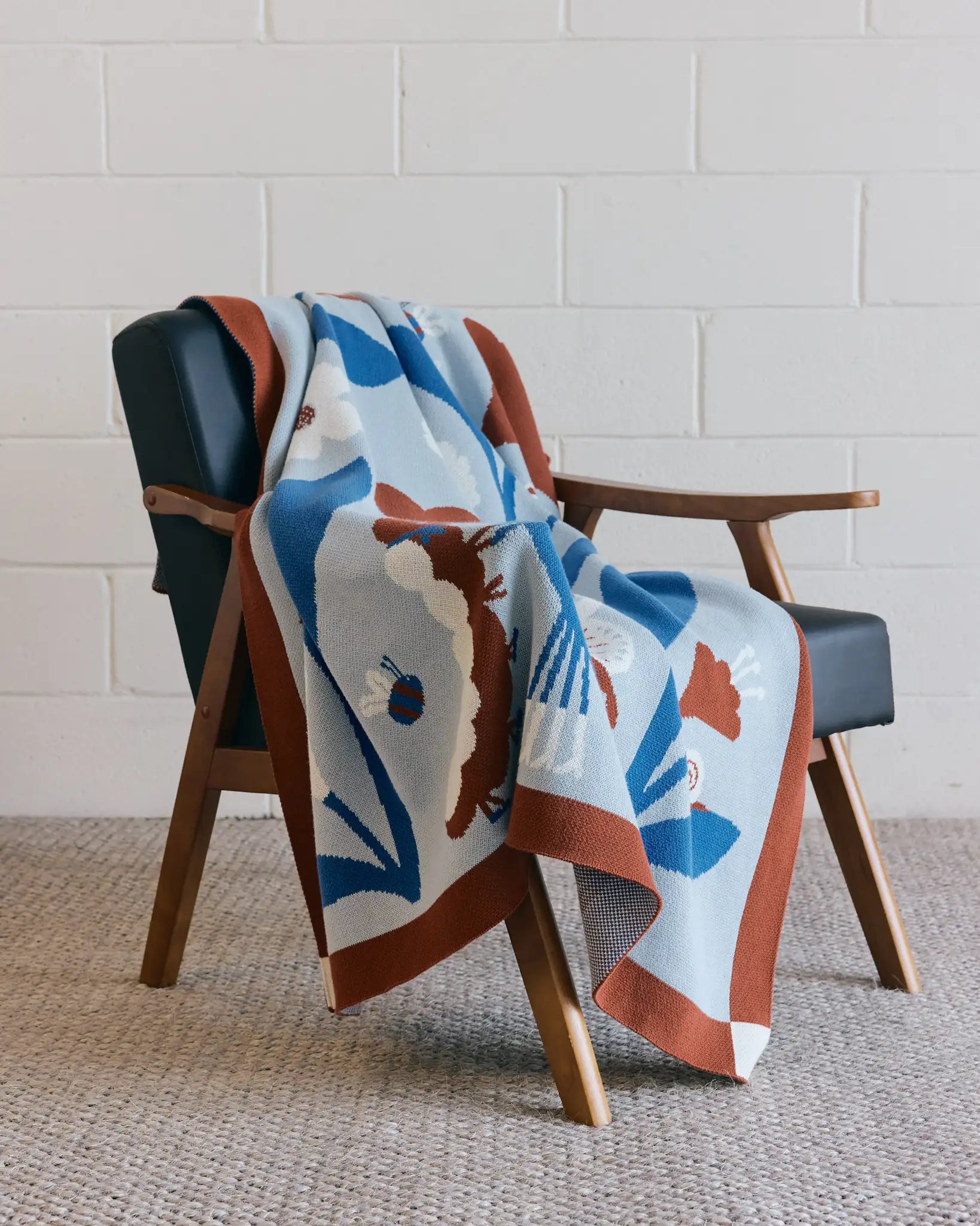 Bugs in Love Knit Blanket - Personalization Available - image 4