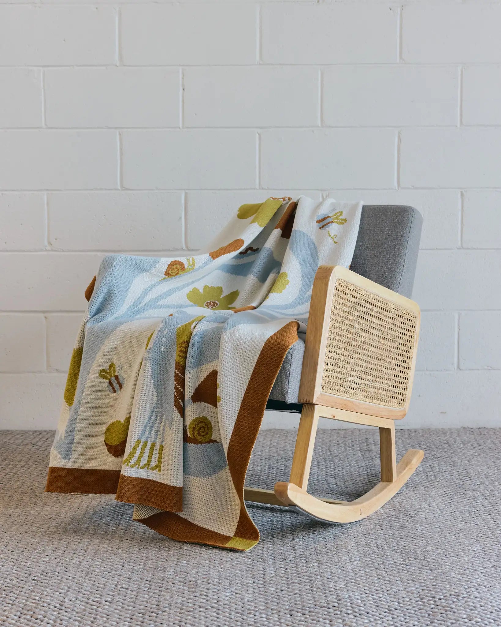 Bugs in Love Knit Blanket - Personalization Available - image 9