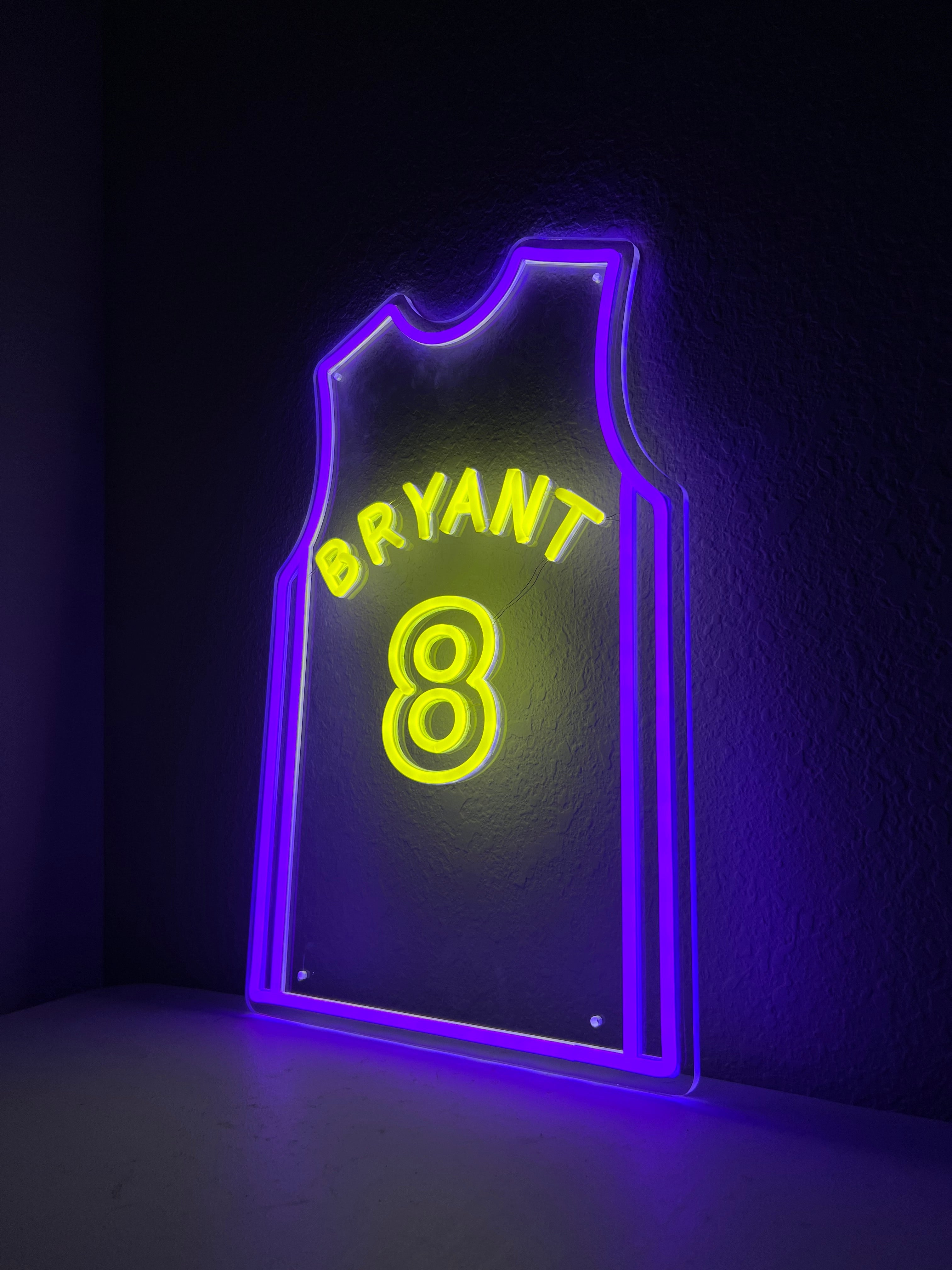LED Jersey Sign - Bryant #24 - image 4