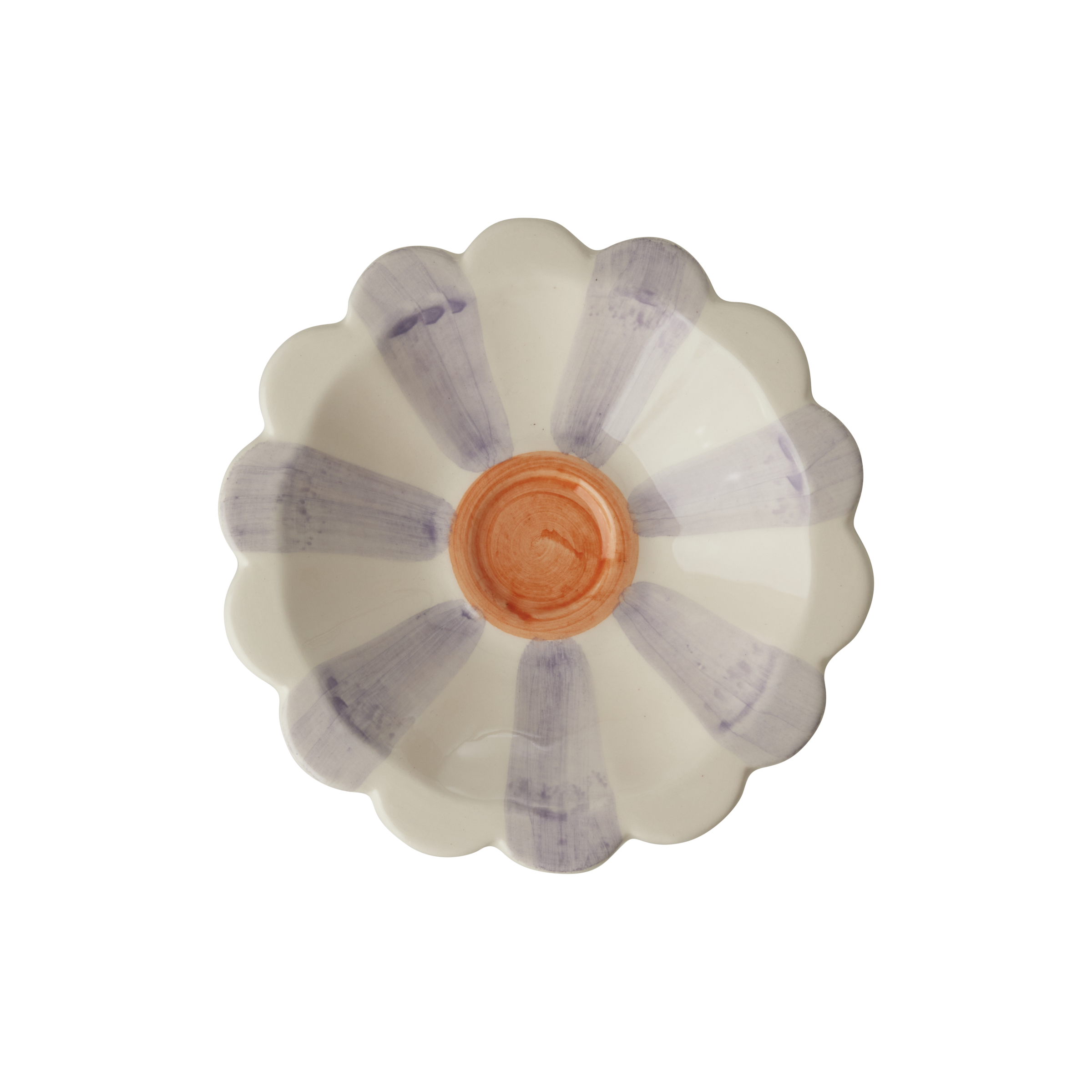 Ceramic Flower Bowl - Lavender