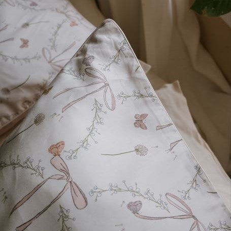 Bows & Butterfly Kisses Standard Pillowcase Set - Pink - image 3
