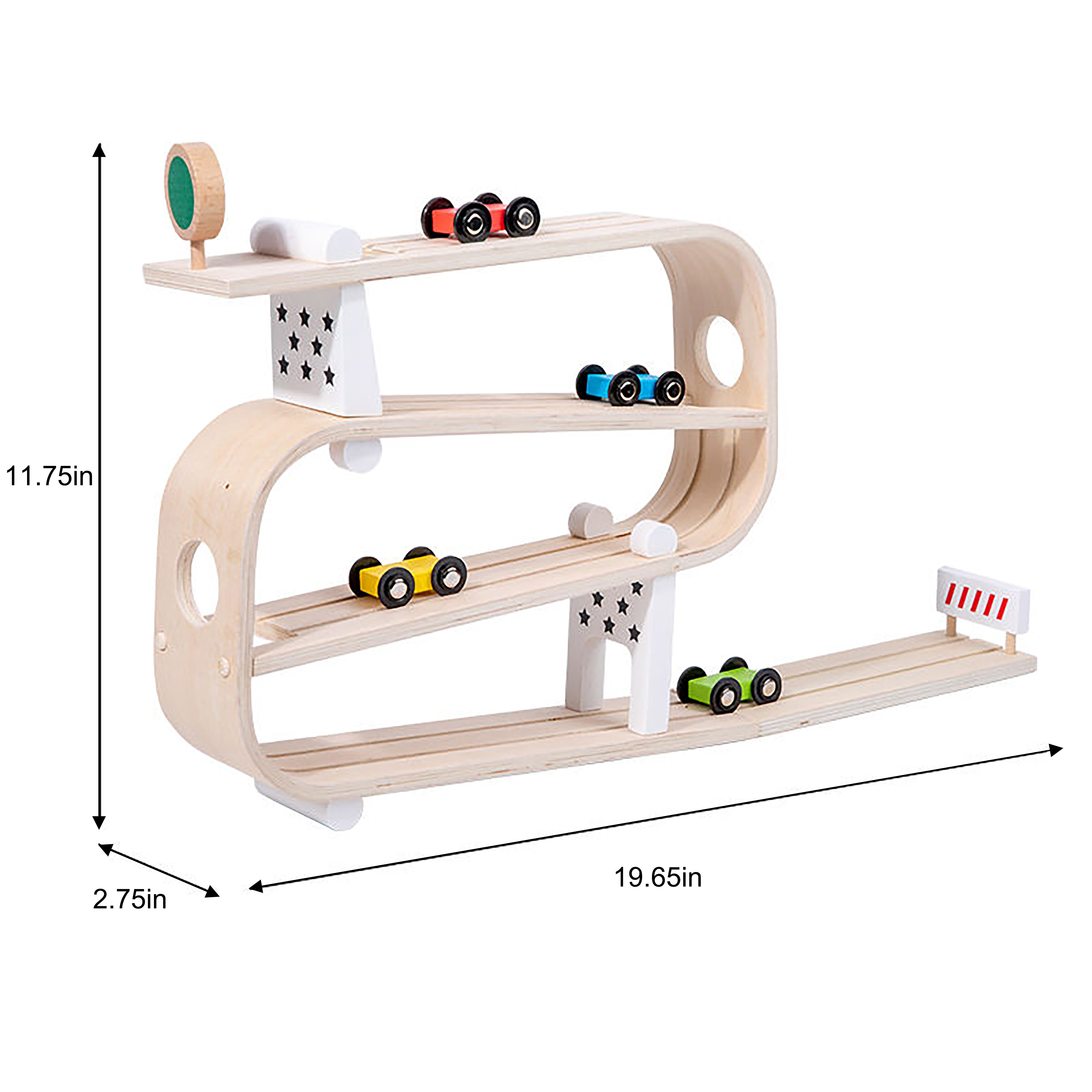 Wooden Car Ramp Racer