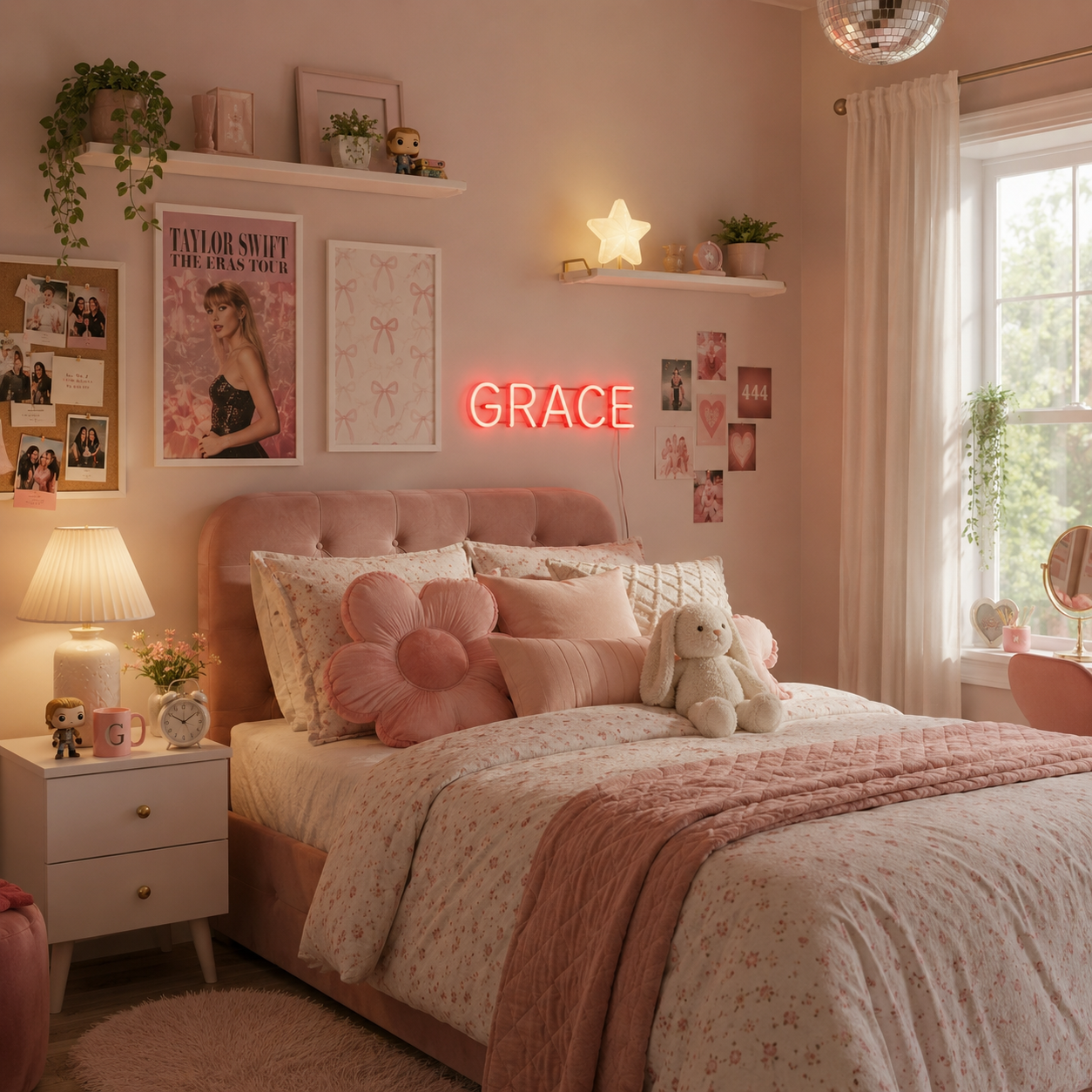 Custom Name LED Sign - Block Font