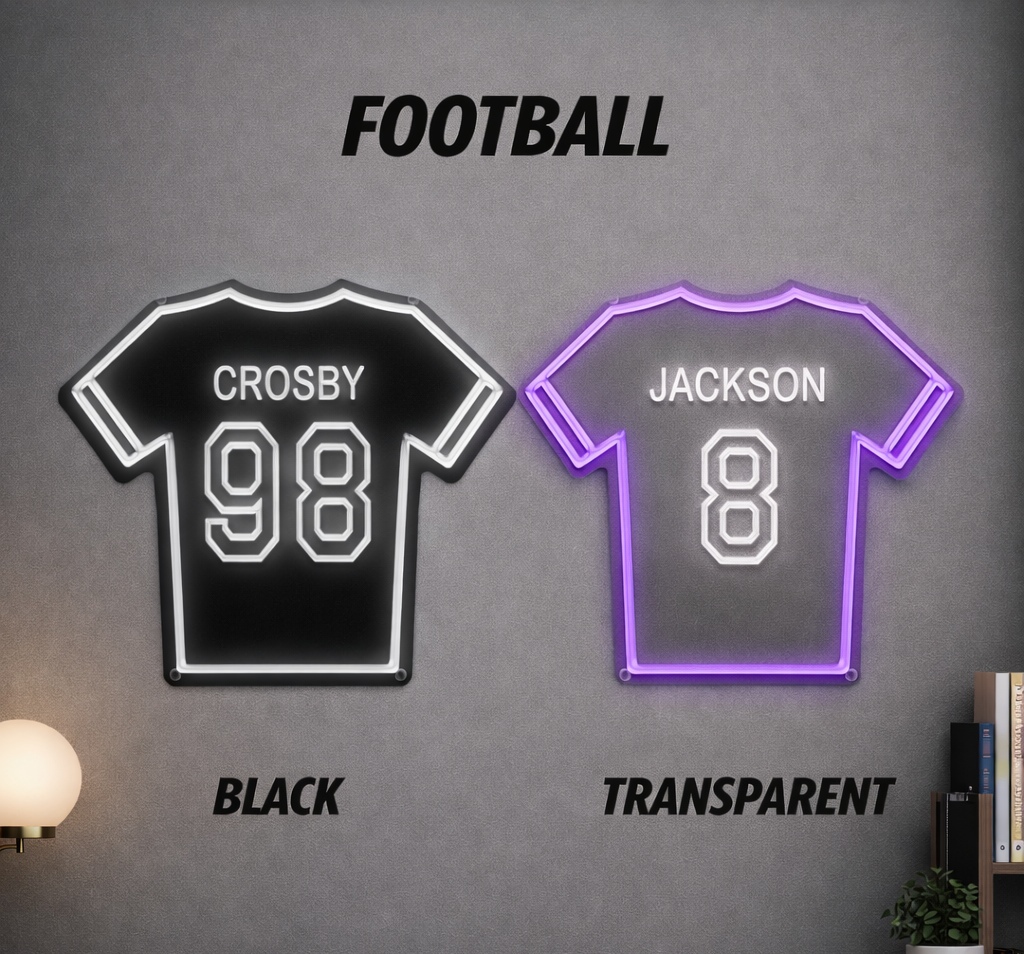 LED Jersey Sign - Custom Glow Jersey - image 4
