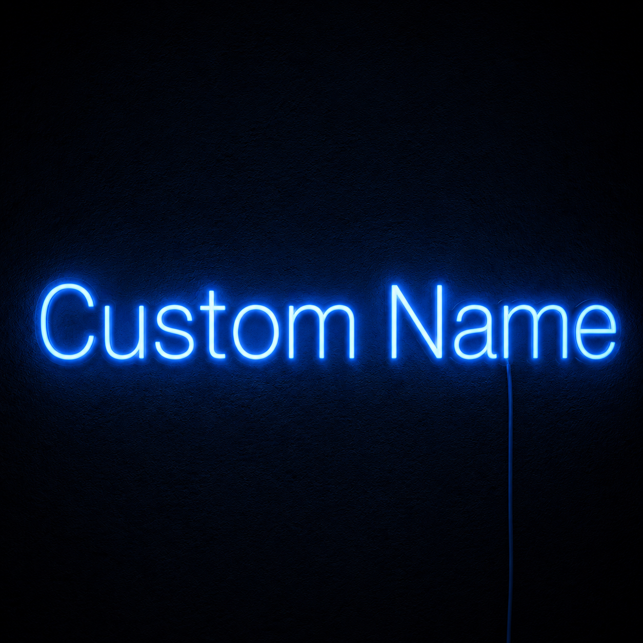 Custom Name LED Sign - Block Font