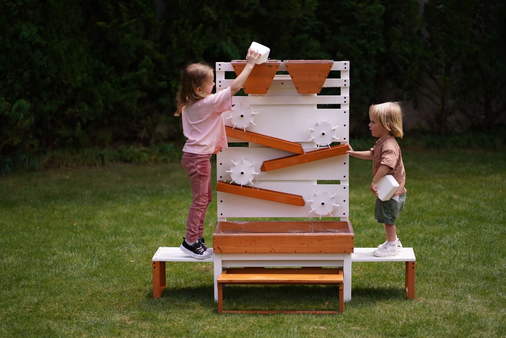 Outdoor Wooden Water Table