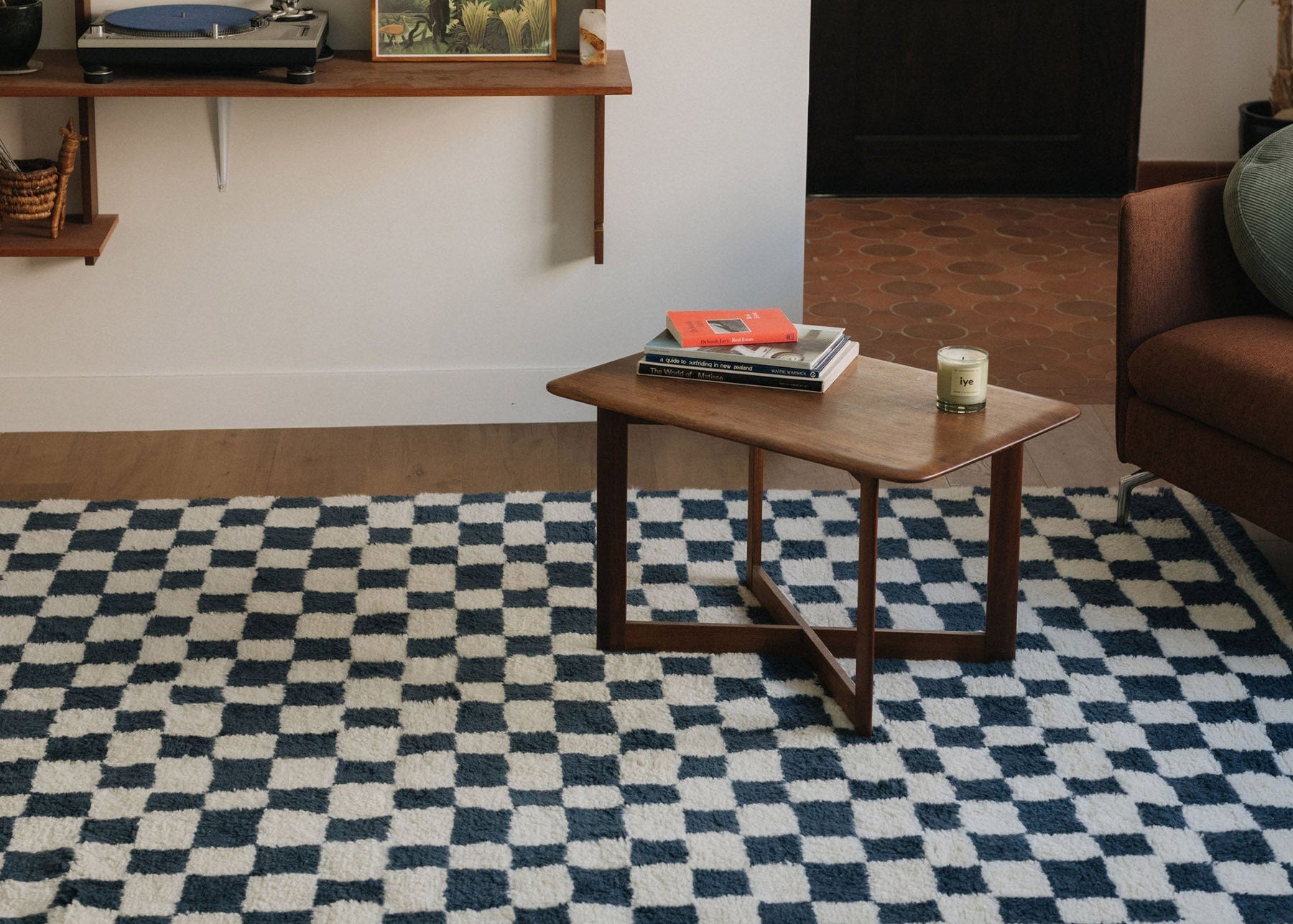 Azia Rug 6' x 9' - Navy / Natural - image 4