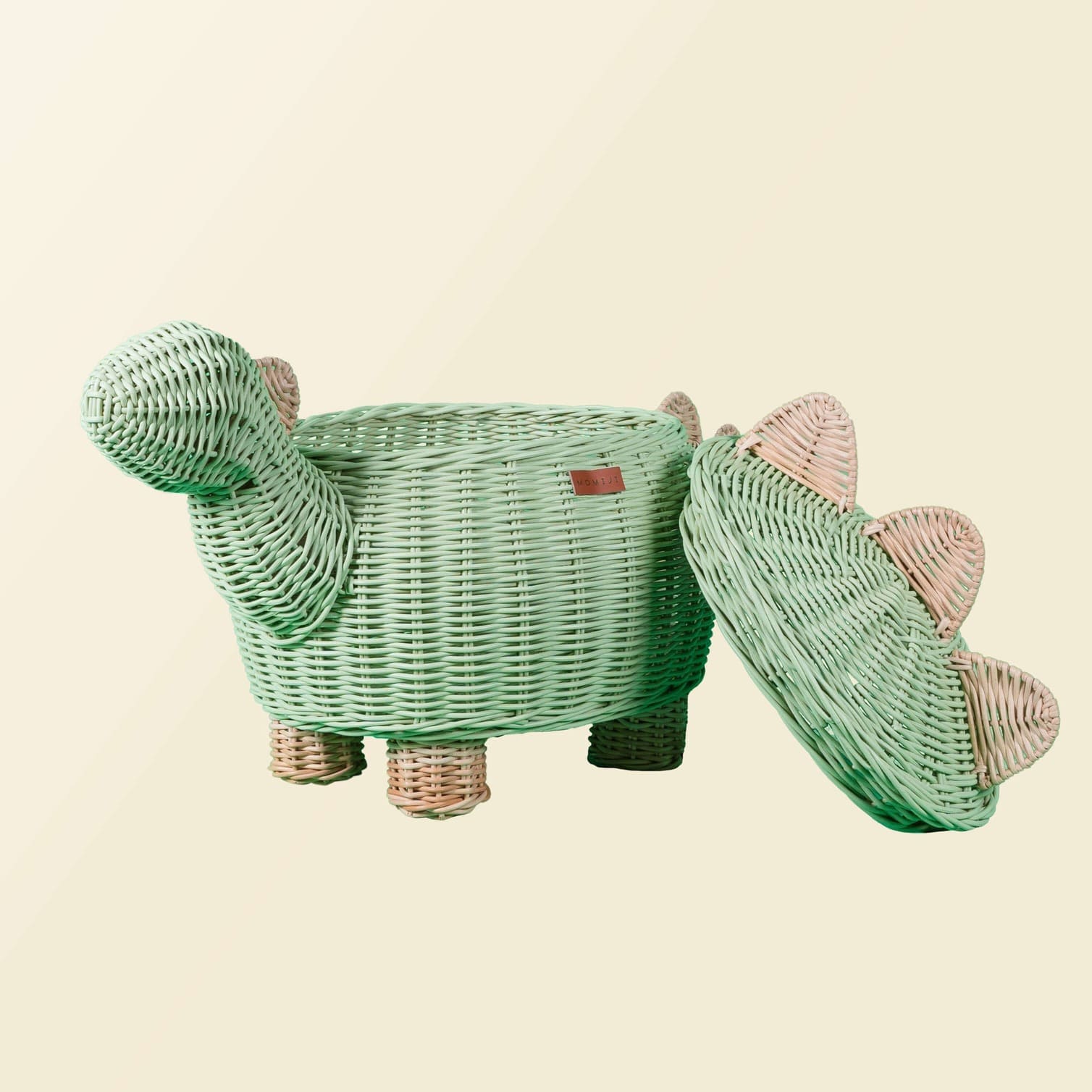Dinosaur Storage Basket - Mint Green - image 7