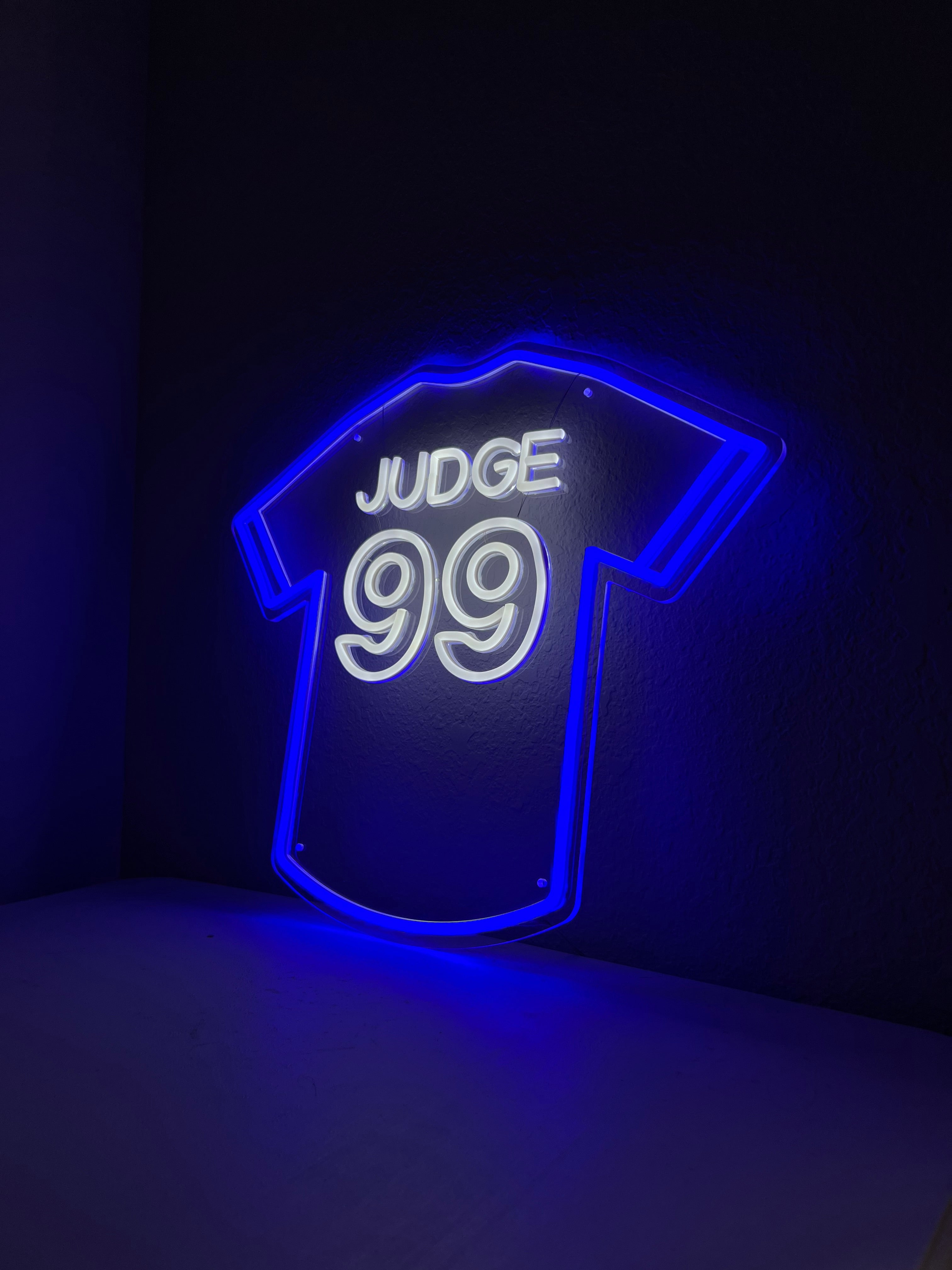 LED Jersey Sign - Judge #99