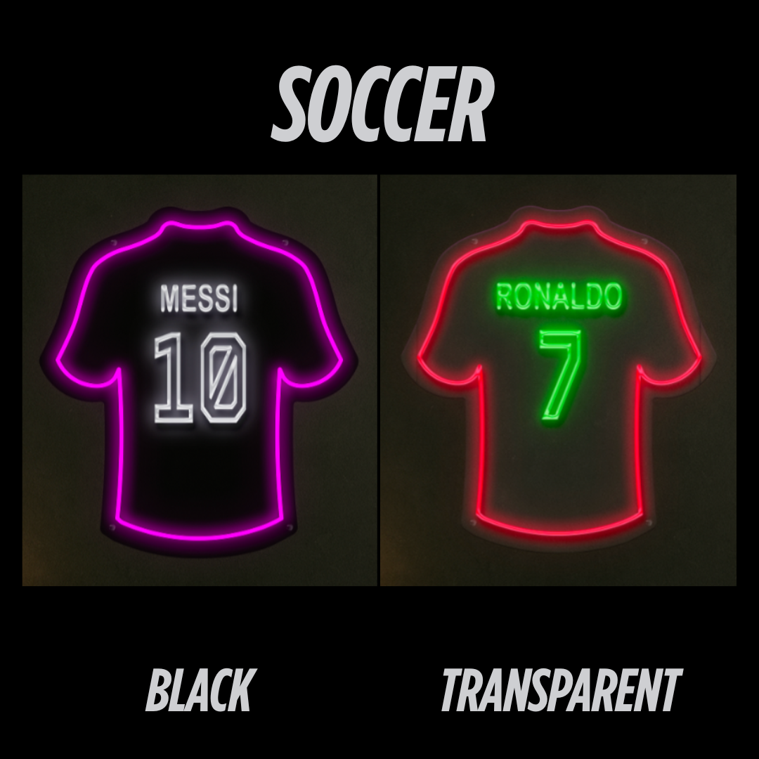 LED Jersey Sign - Custom Glow Jersey - image 6