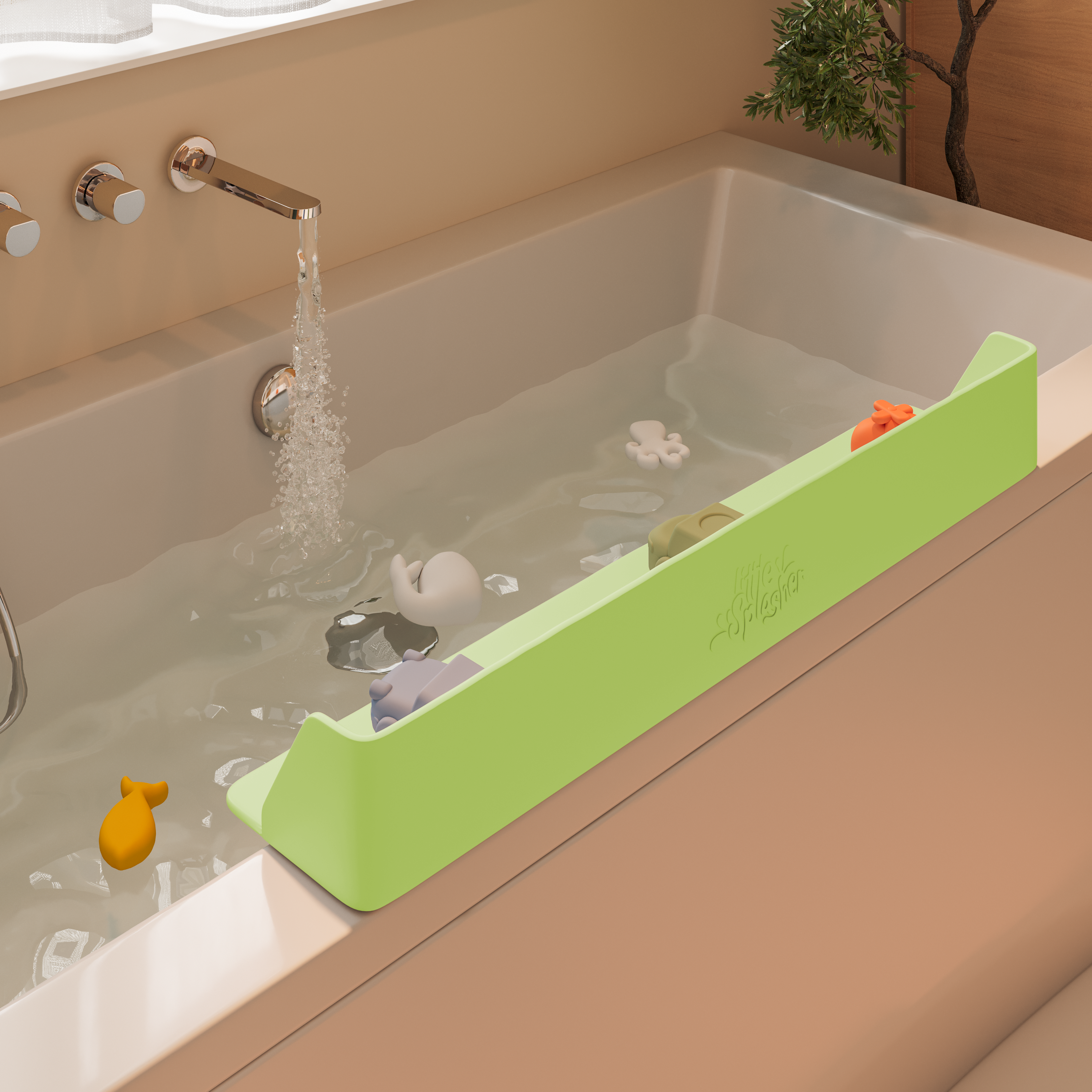 The PlayPad Bathtub Shelf - 5 Colors - image 8