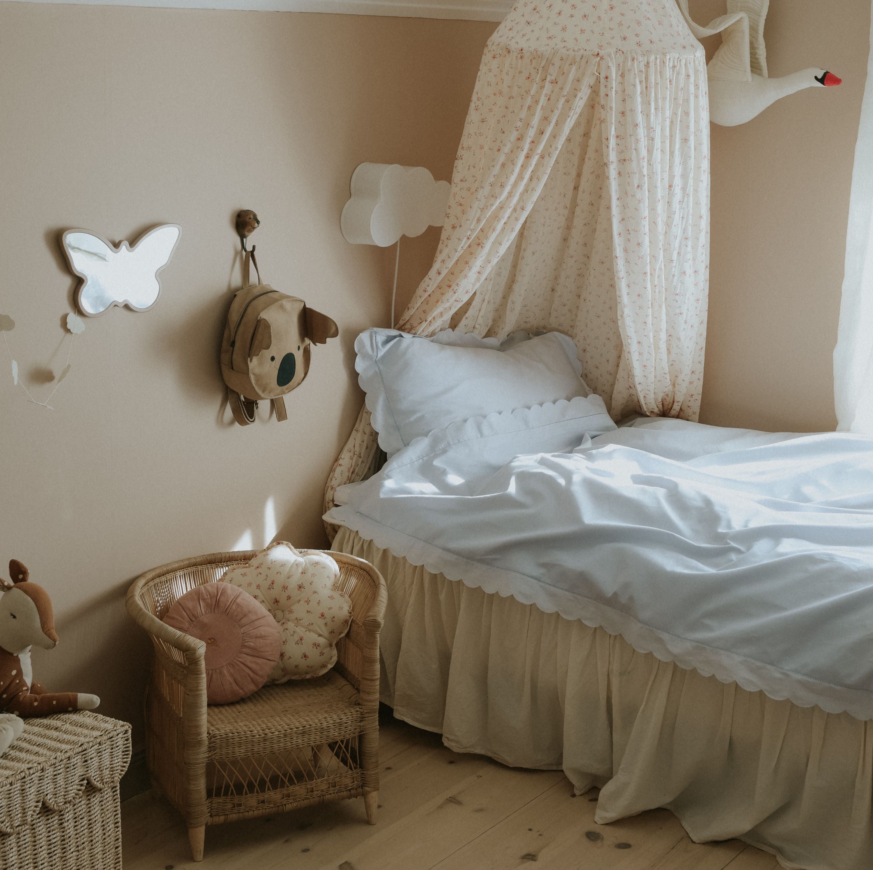 Scalloped Starlight Twin Set - Blue - image 4