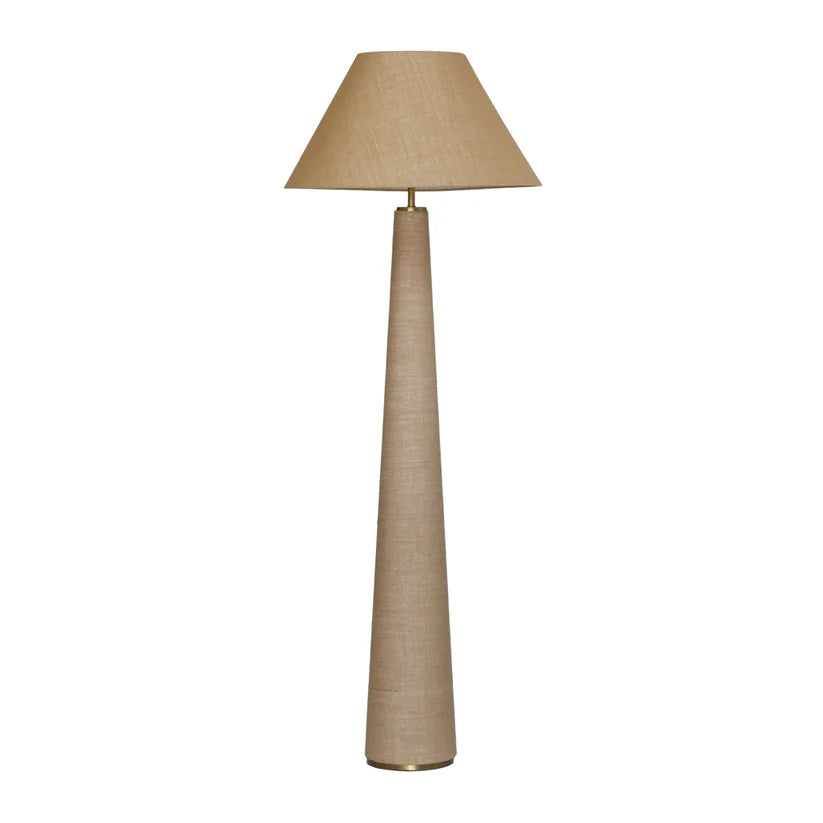 Graham Natural Jute Floor Lamp - image 1