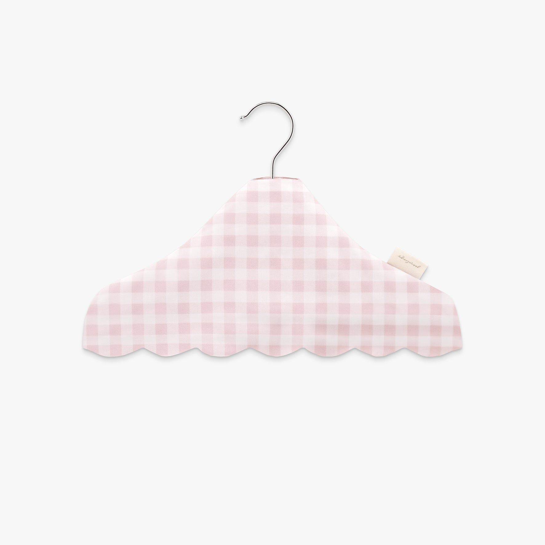 Children's Hanger - Pink Gingham - image 3