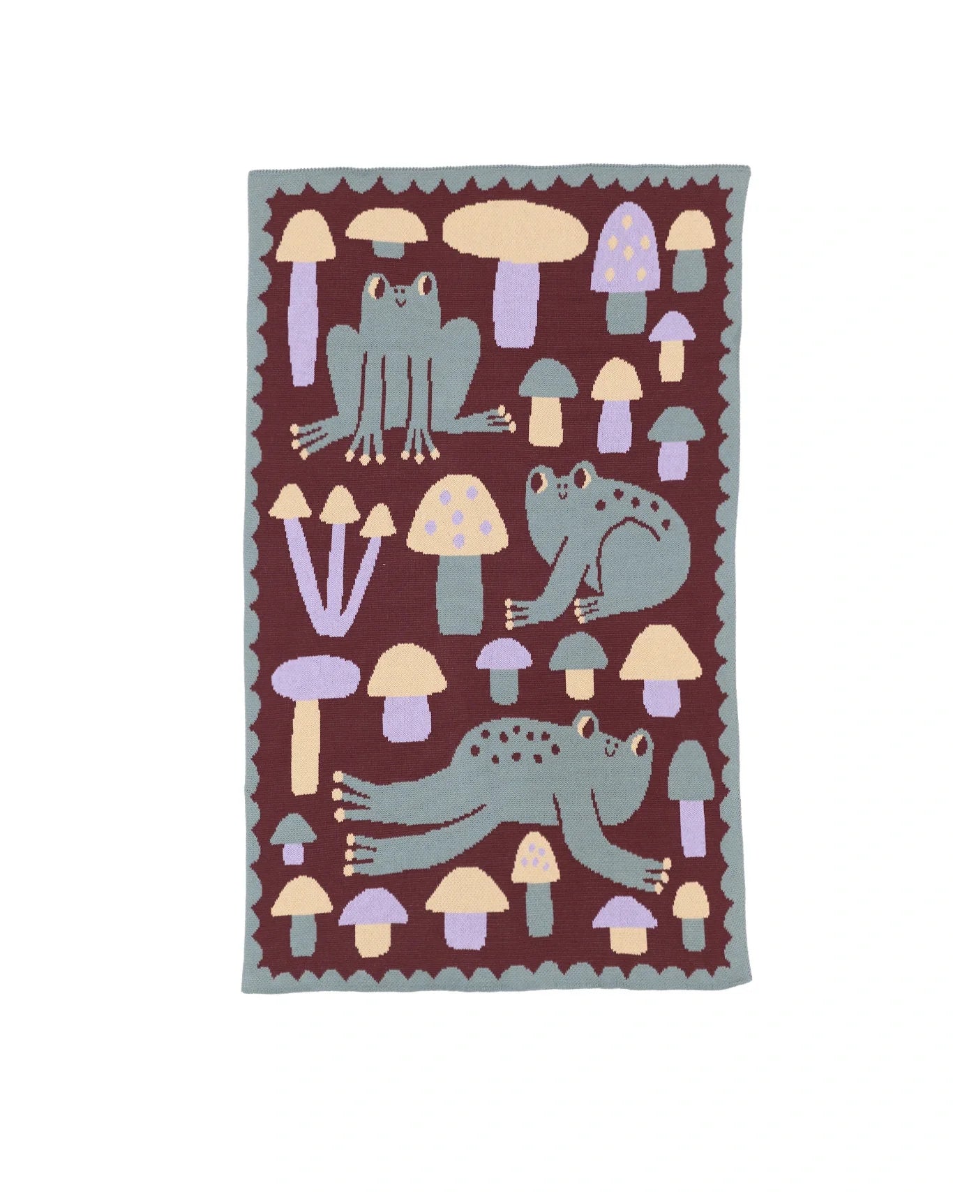 Hoppy Place Knit Mini Blanket - image 5